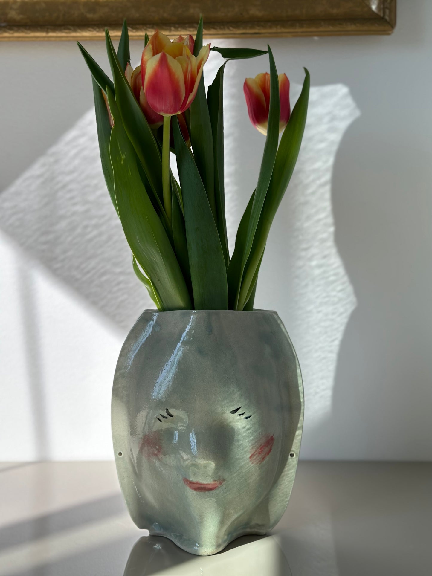 Unique pottery vase