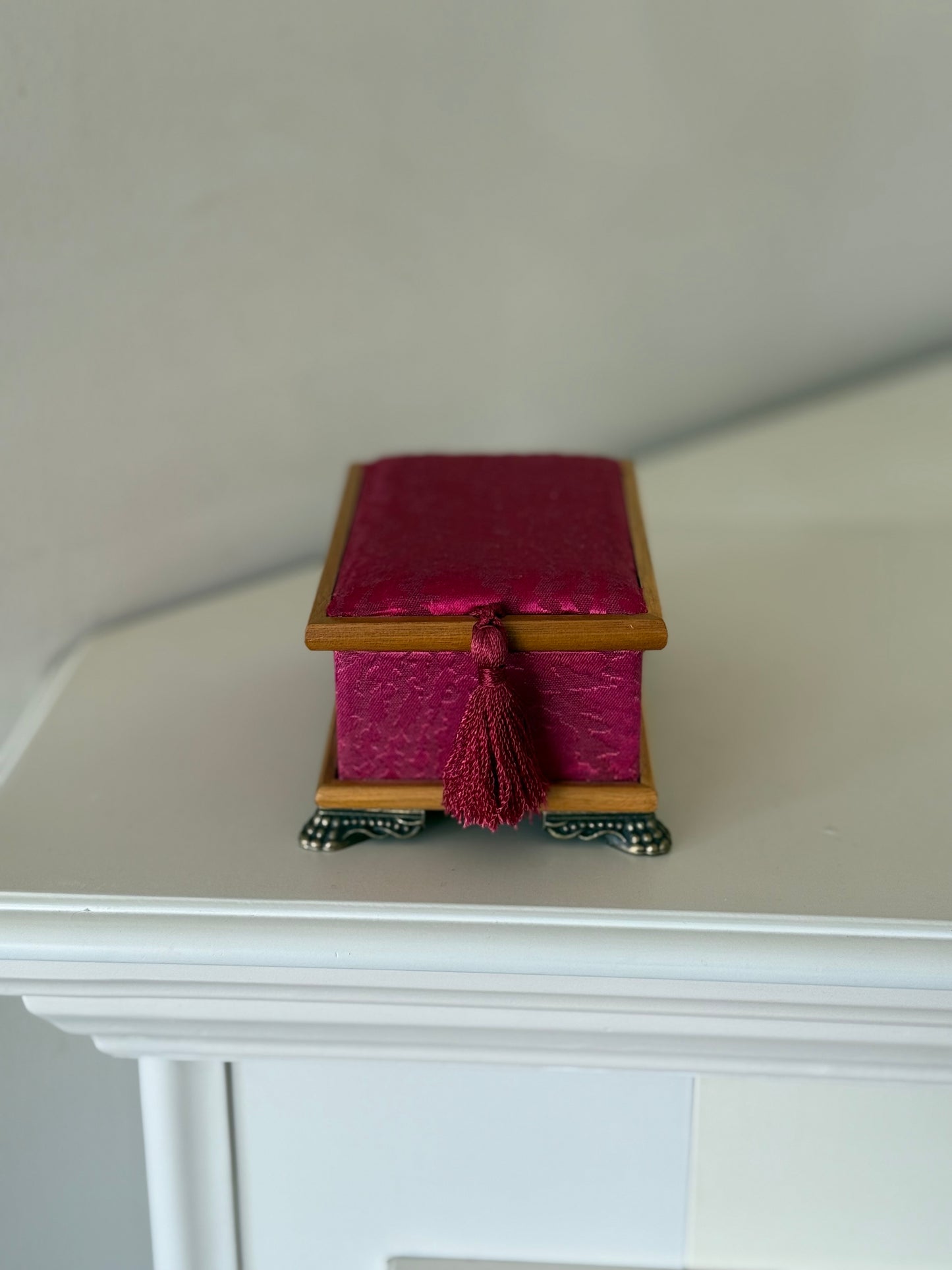 Vintage Jewellery & Vanity Box with Mirror