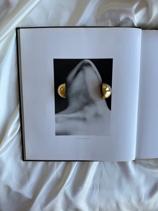 Vintage Gold-Tone Dome Clip-On Earrings