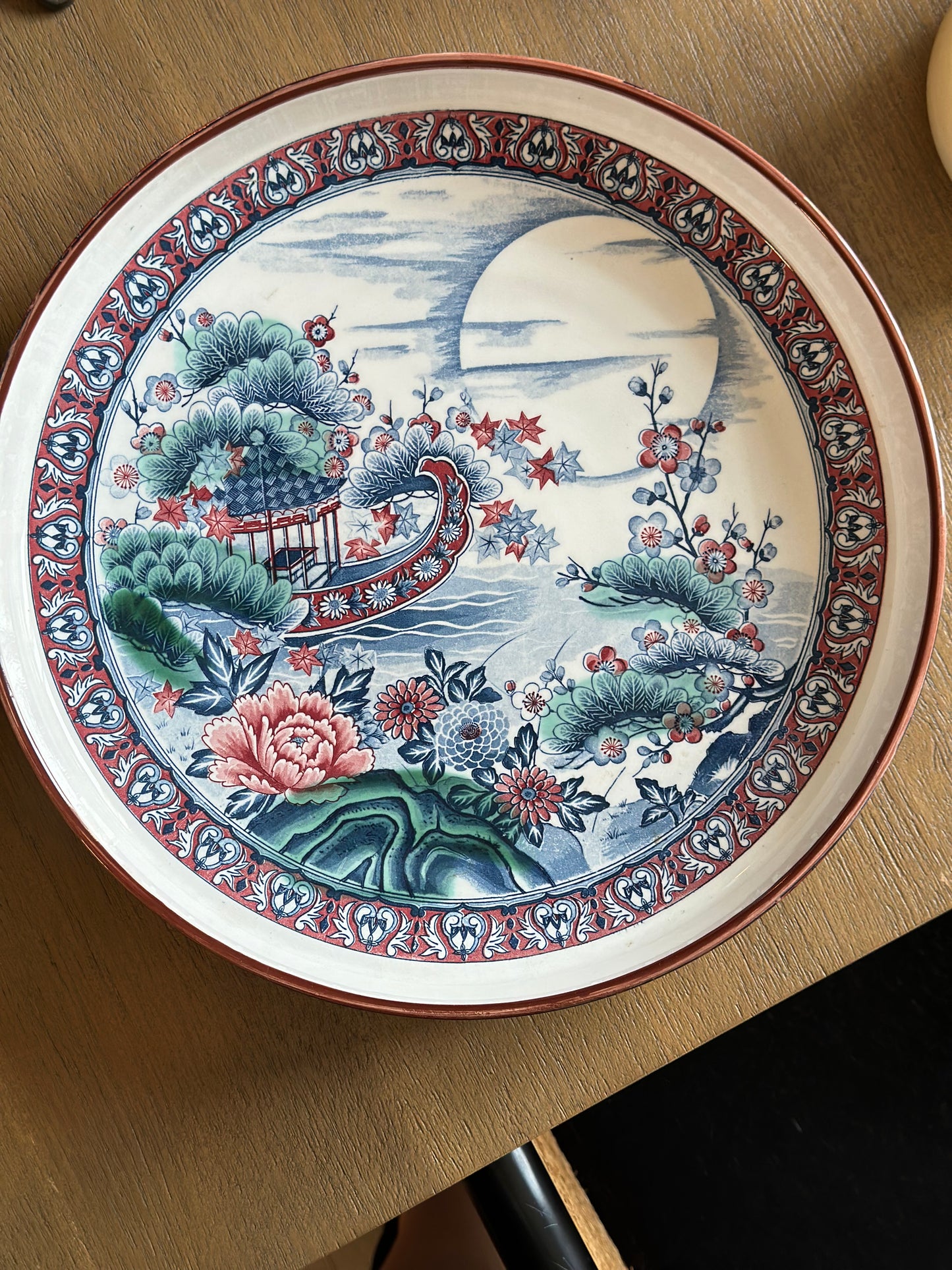 Vintage Japanese serving platter