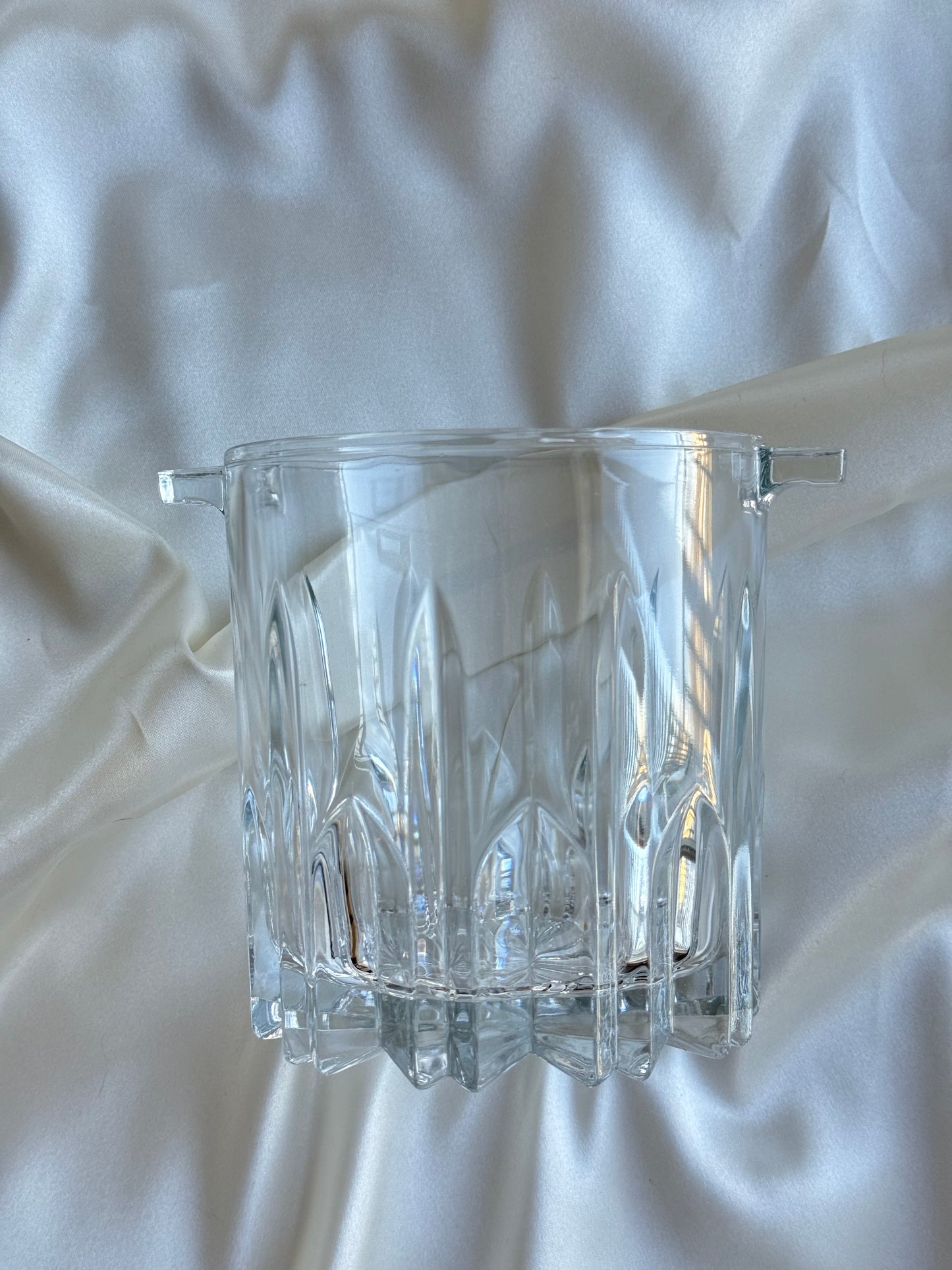 Vintage Italian crystal ice holder