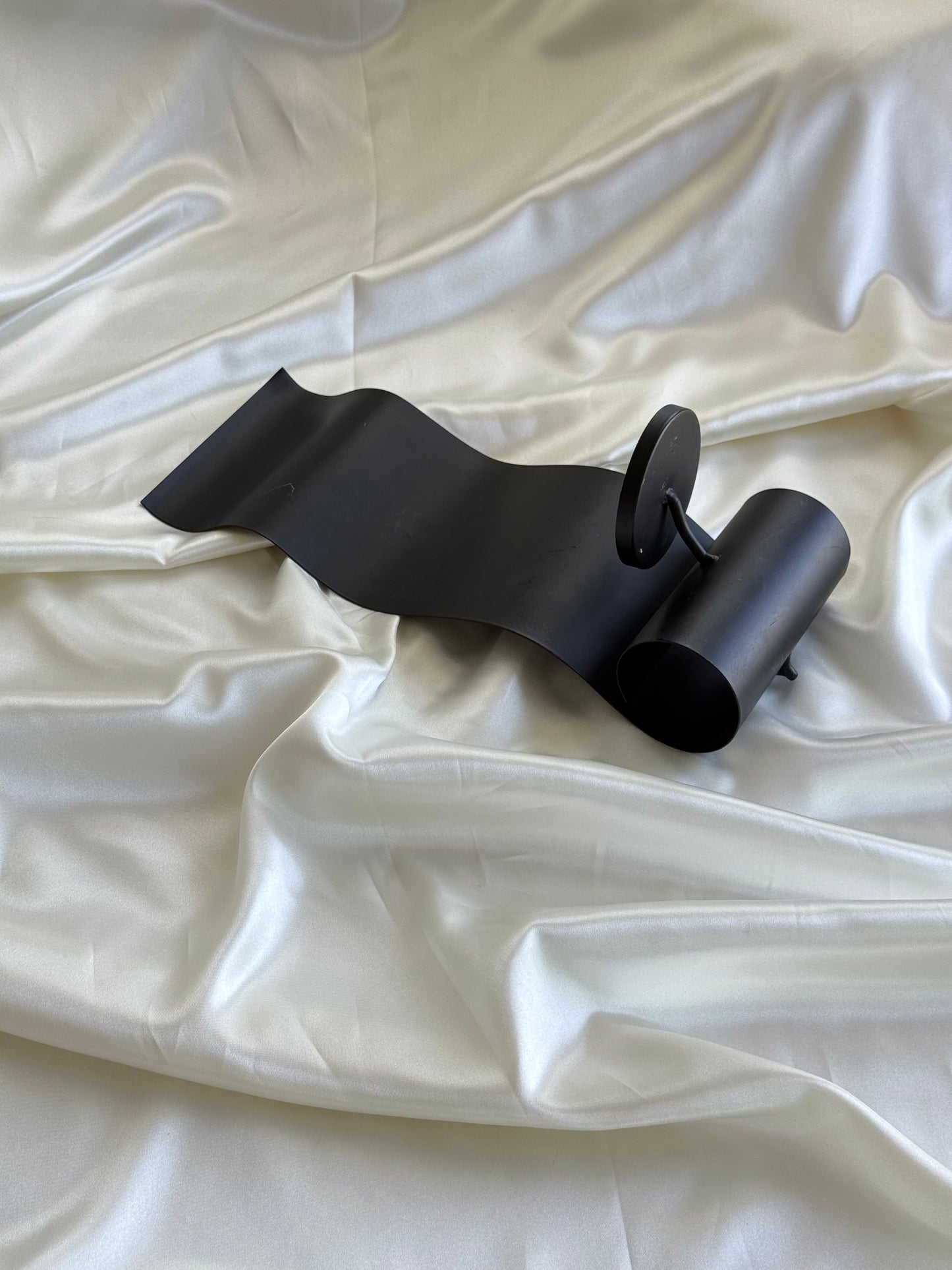 Pair of Vintage Wavy Wall Sconces