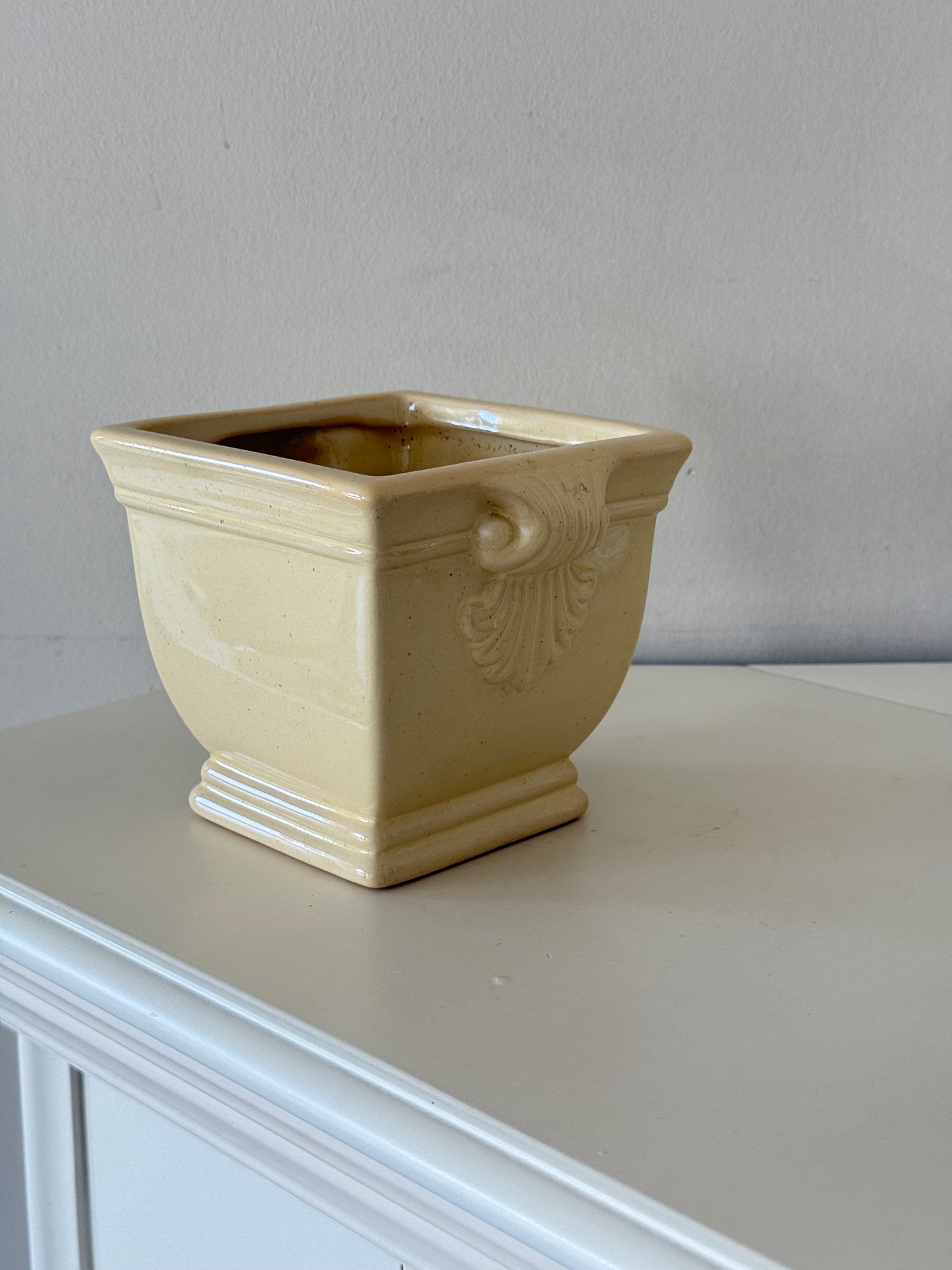 Vintage Ceramic Cachepot Planter
