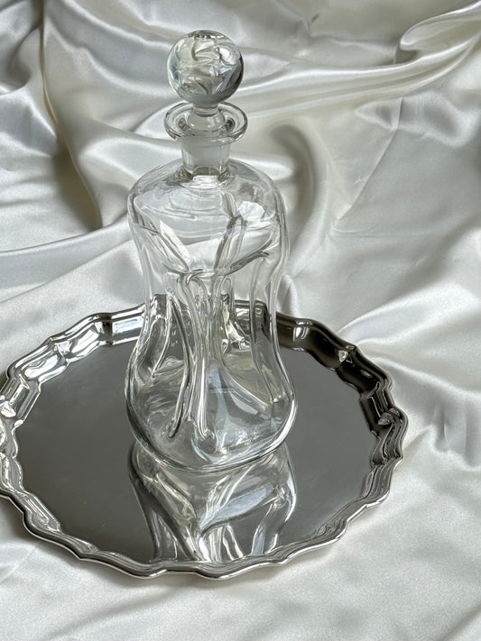 Holmegaard “Kluk Kluk” Glass Decanter – Denmark, 1950s