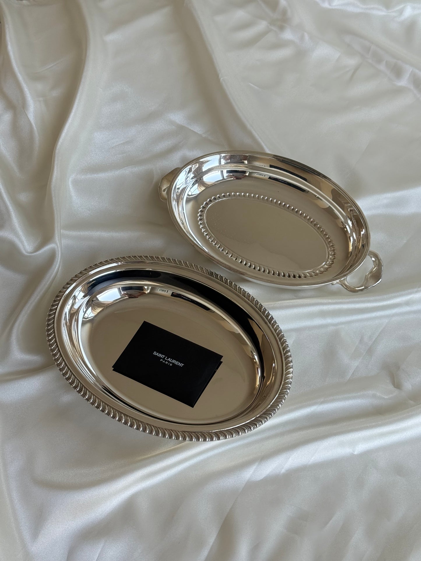 Vintage Silver-Plated Lidded Entrée Dish