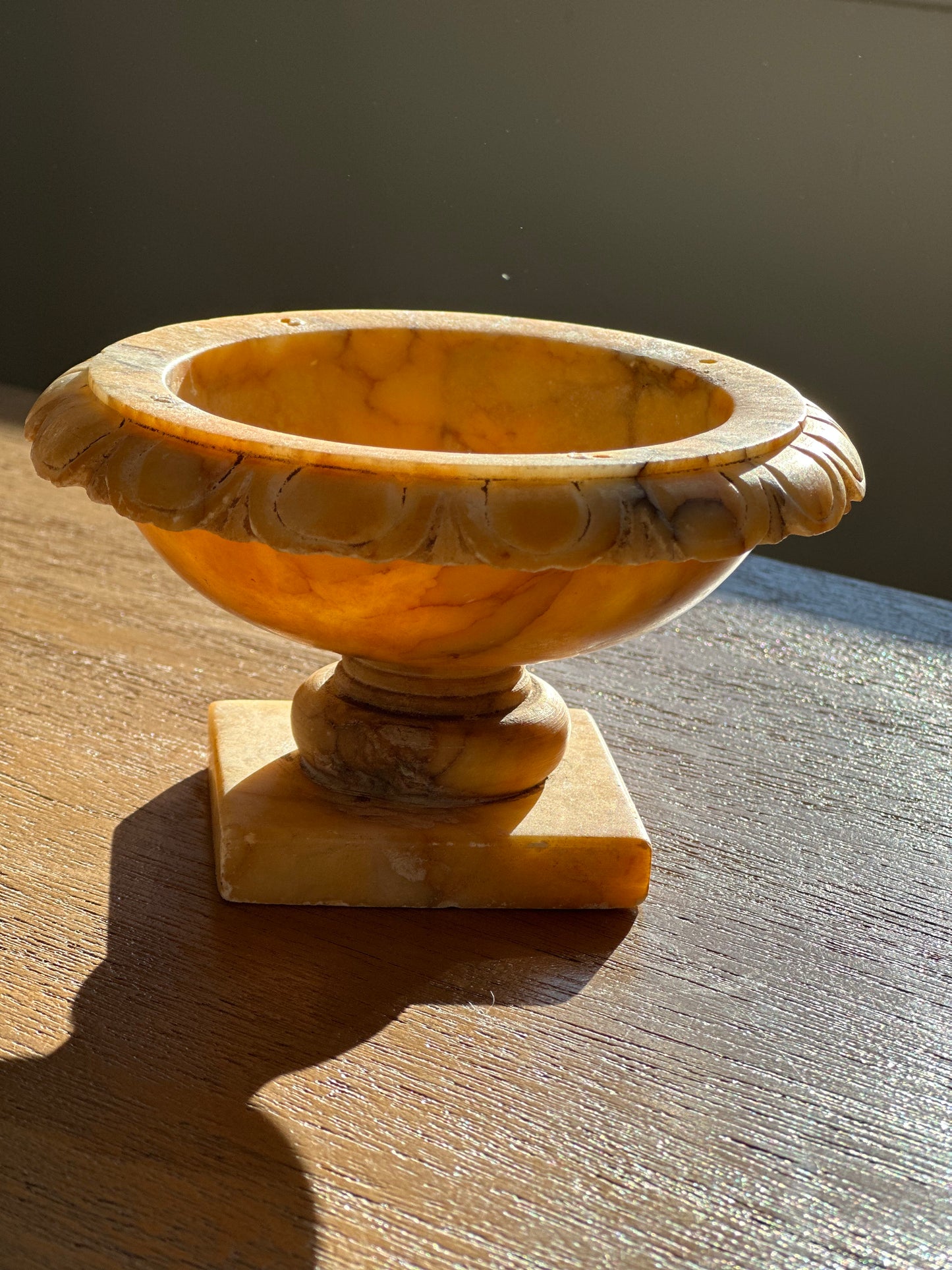 Small alabaster bowl