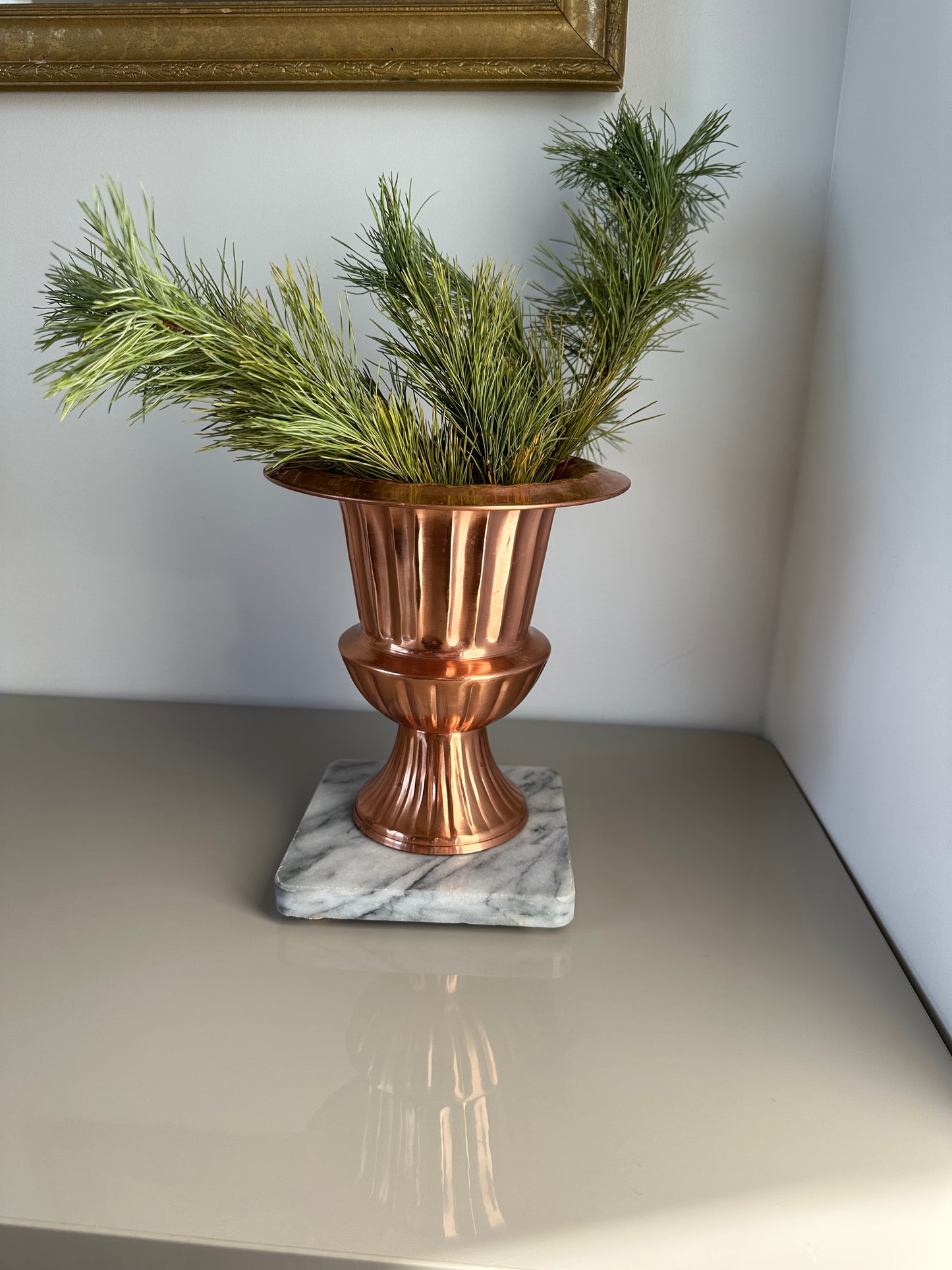 Copper vase