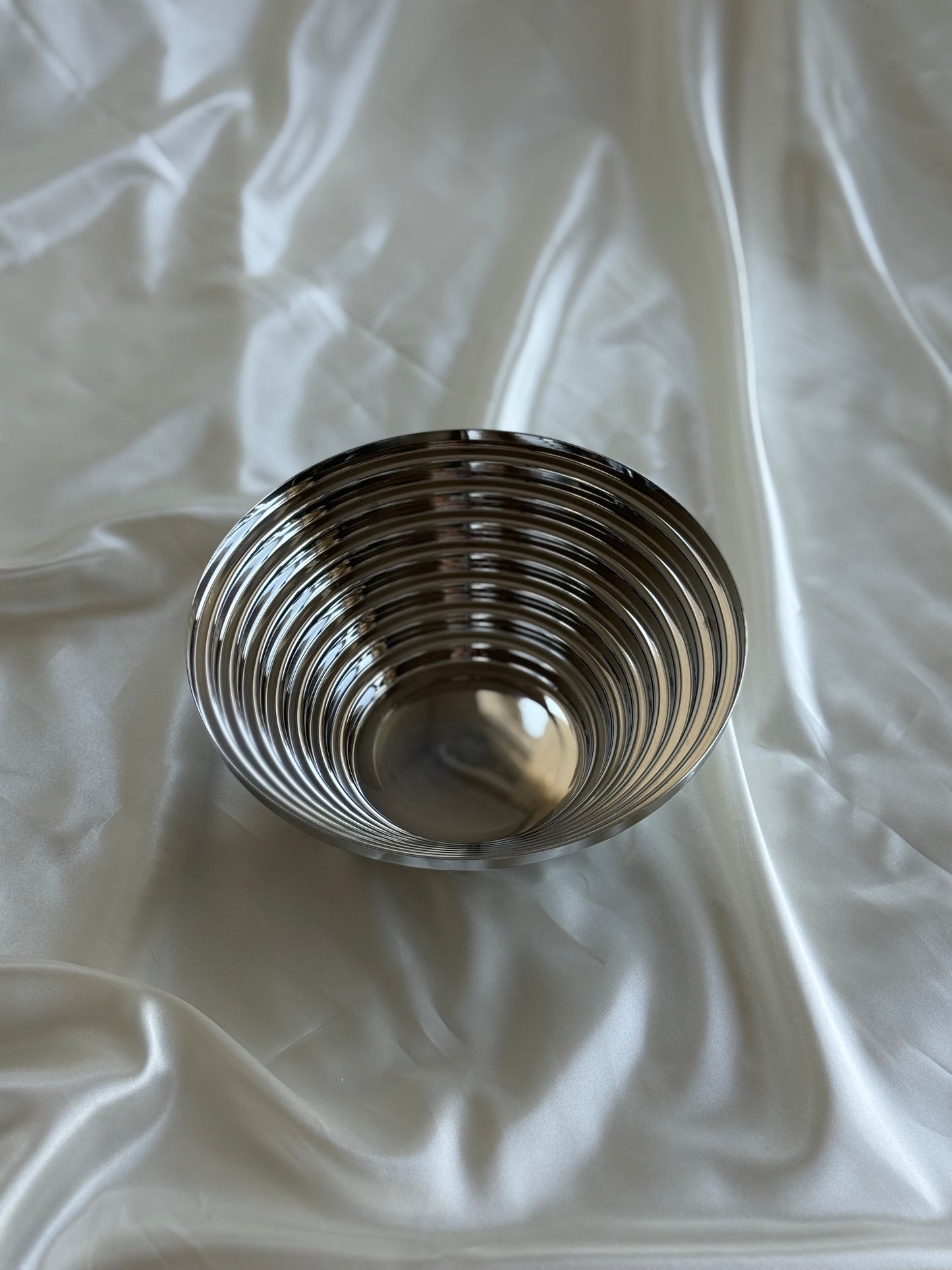Vintage Alessi Italy Stainless Steel Bowl