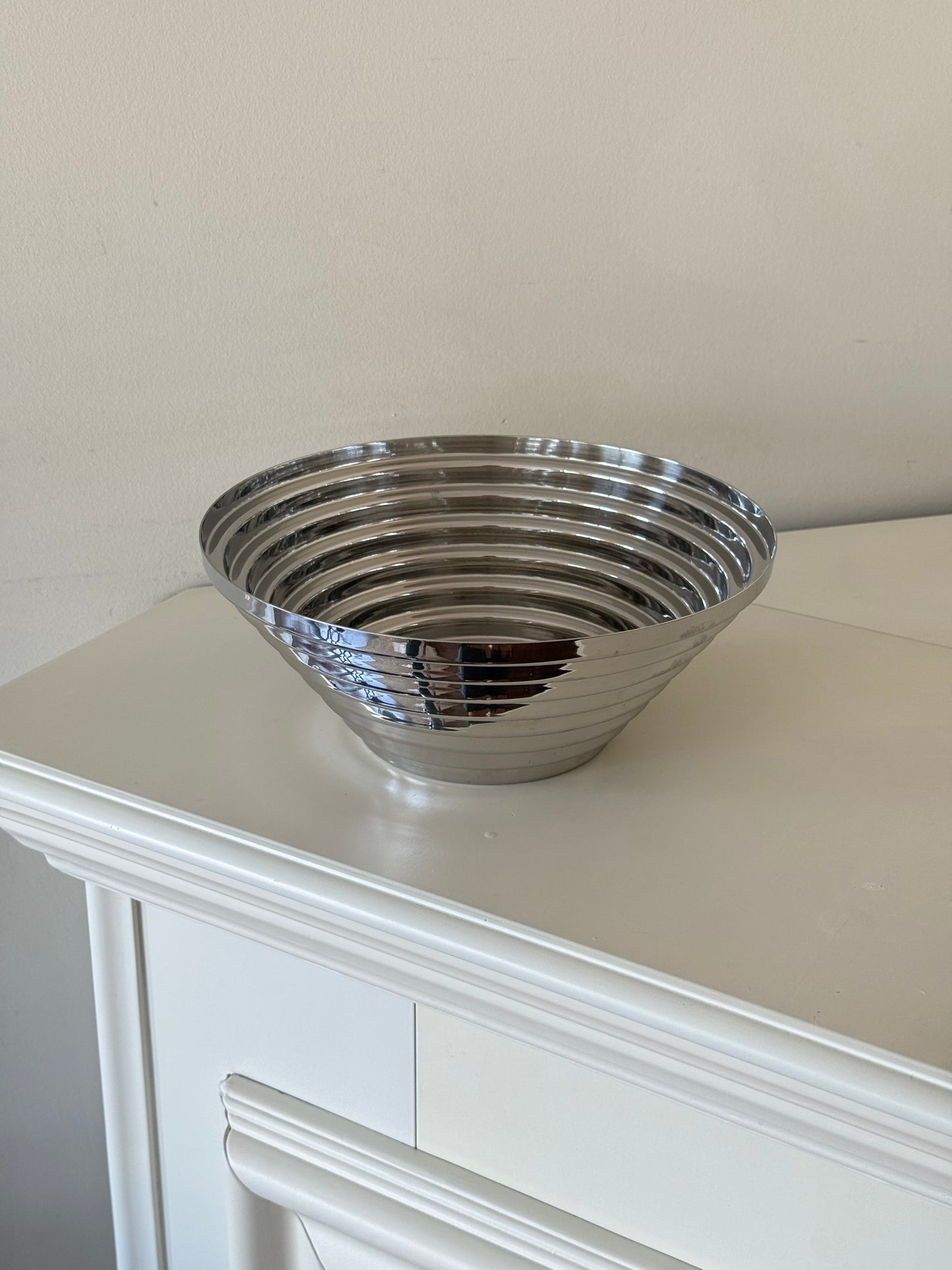 Vintage Alessi Italy Stainless Steel Bowl