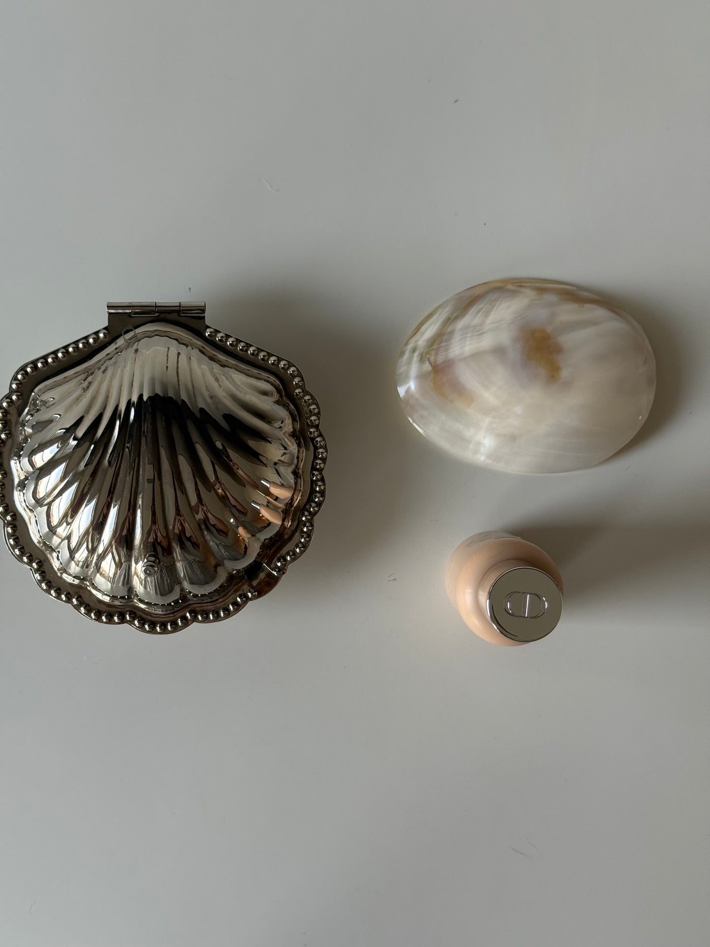 Vintage Shell-Shaped Sugar Dish