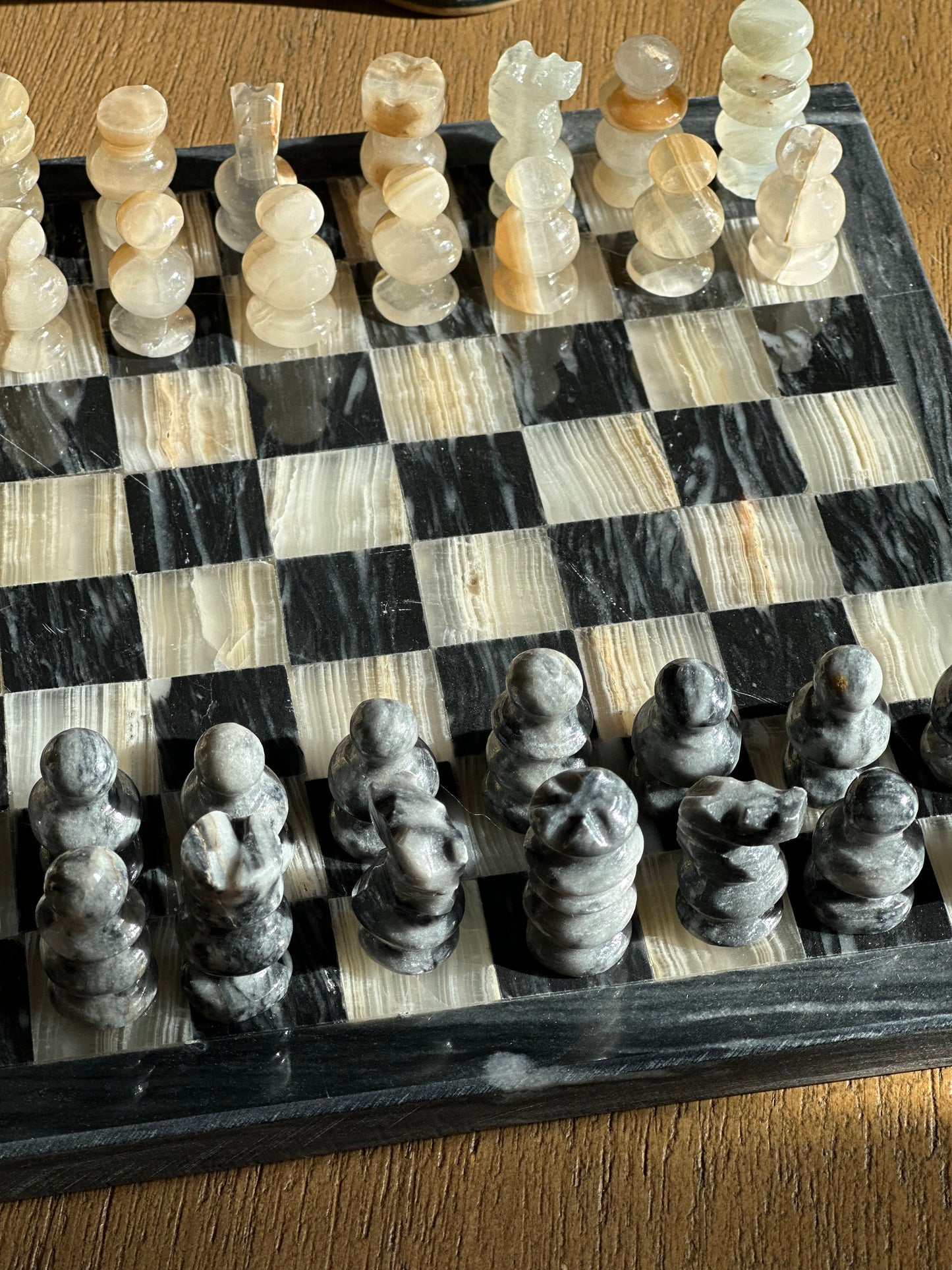 Marble chess set