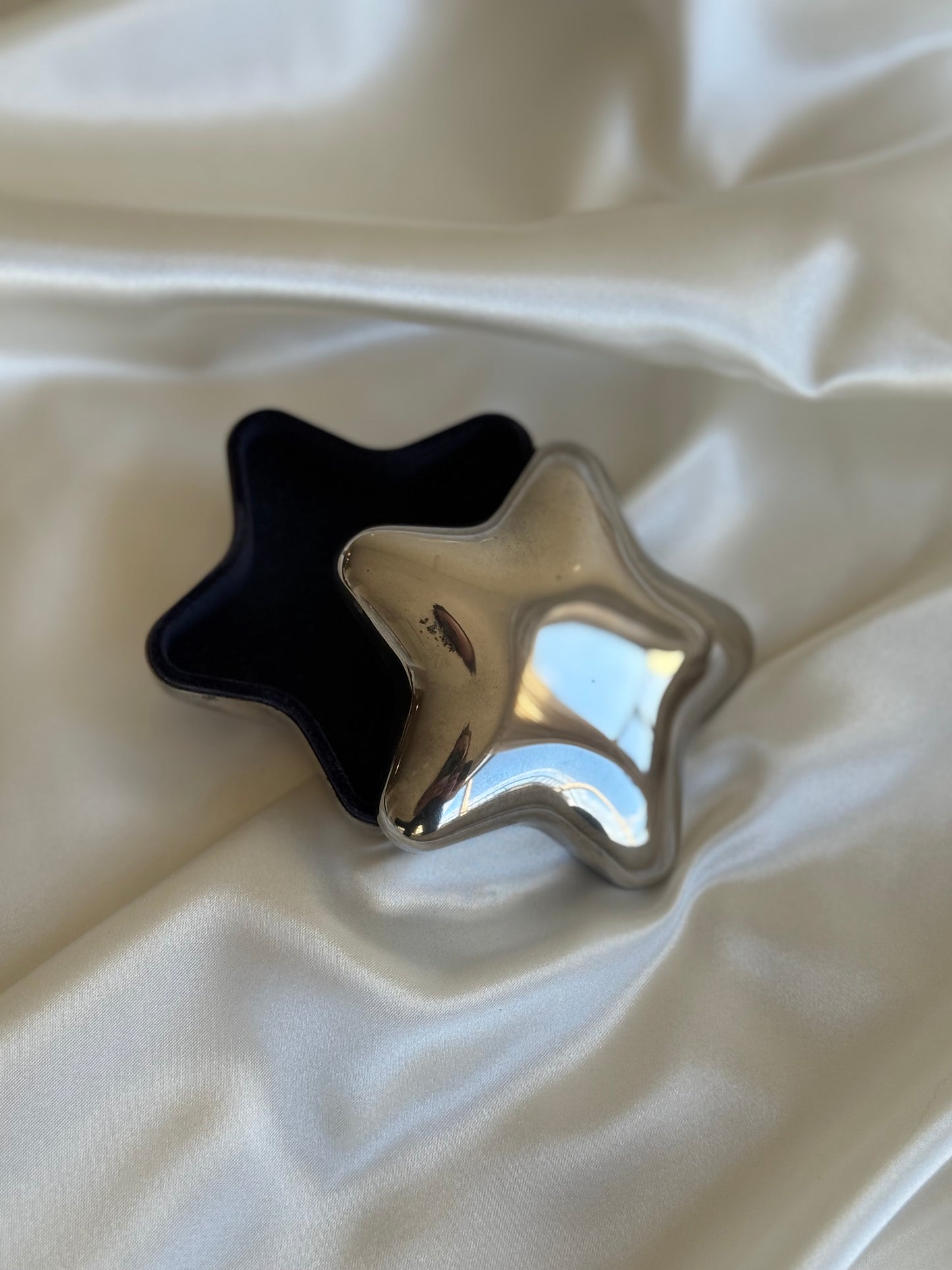 Silver Plated Star Jewelry Holder