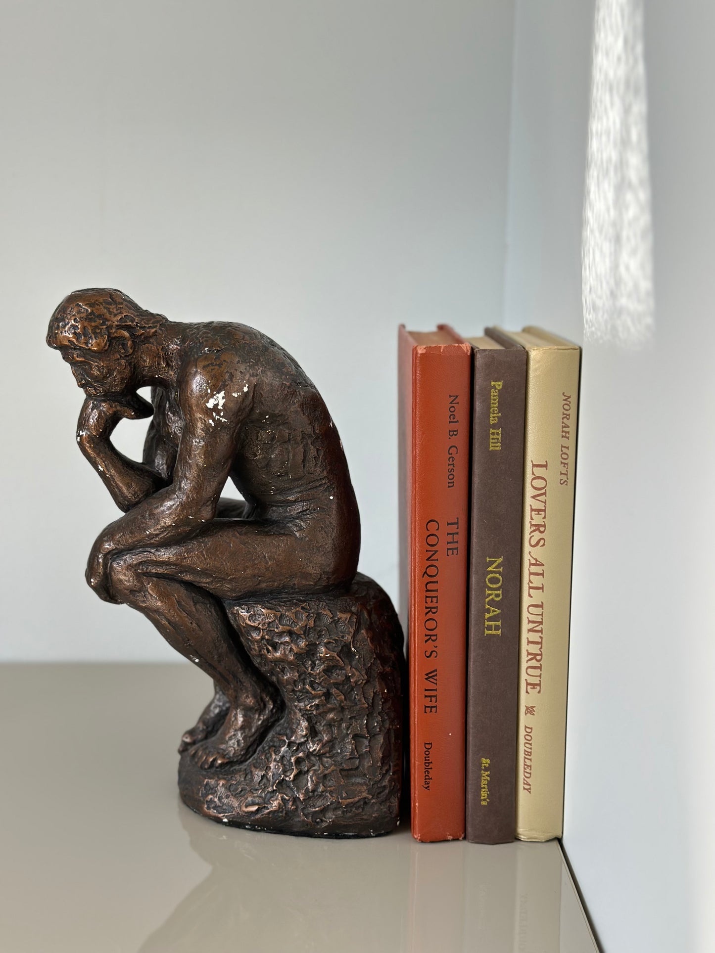 The thinker bookend