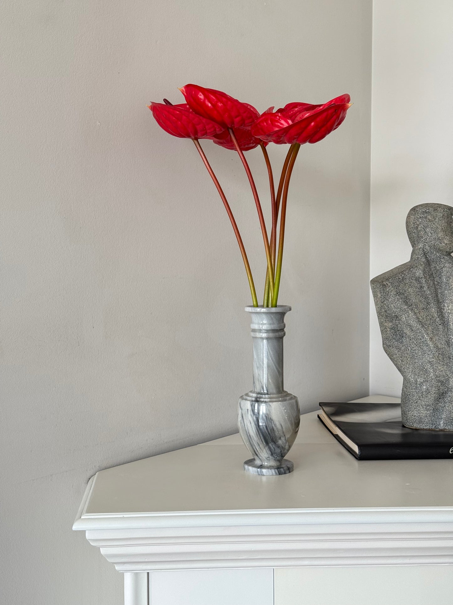 Vintage marble vase