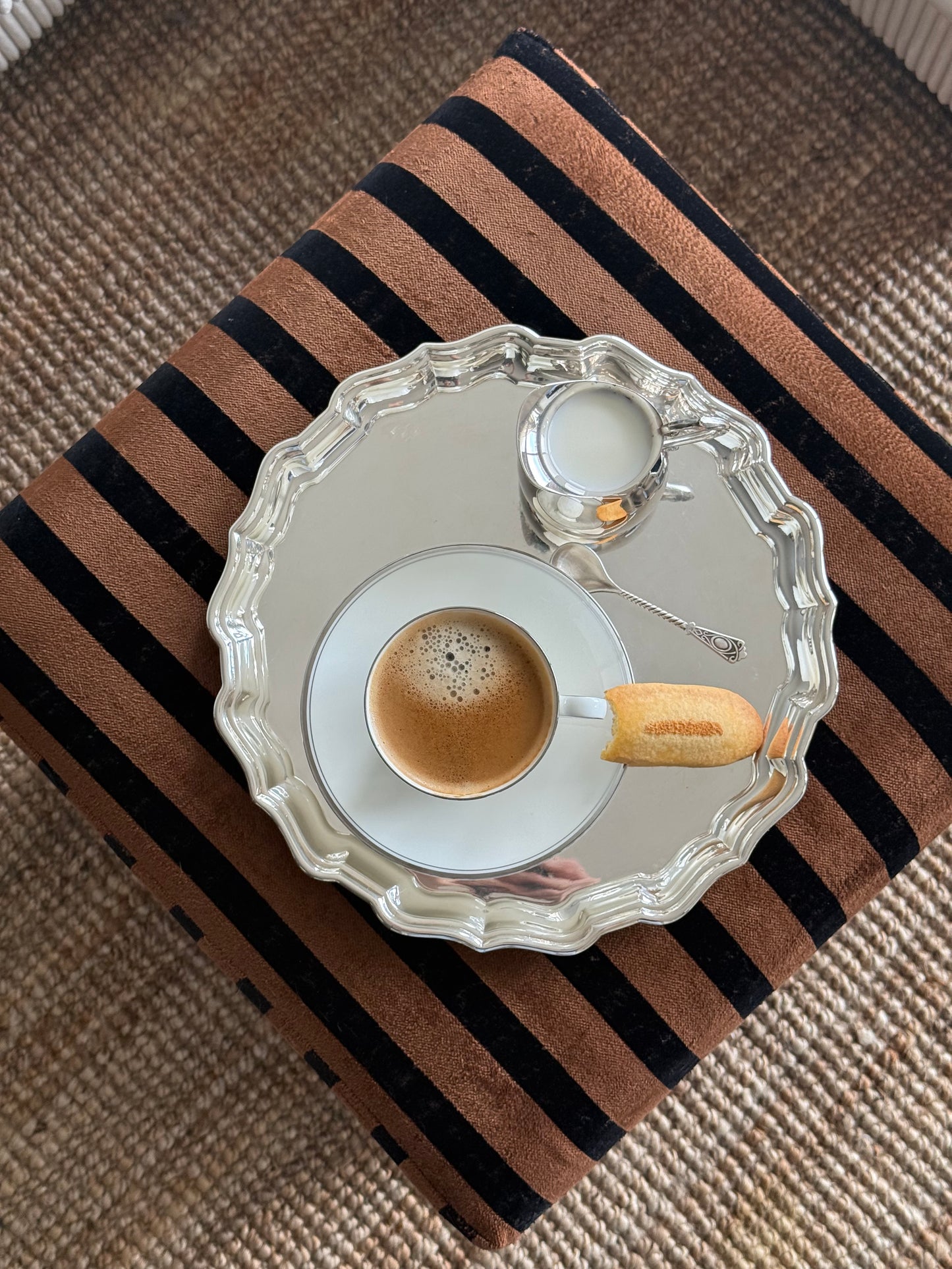 Silver Plated Birks Serving Tray