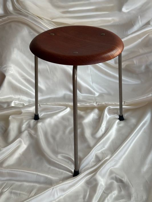 Vintage Arne Jacobsen Dot Stool for Fritz Hansen — Denmark