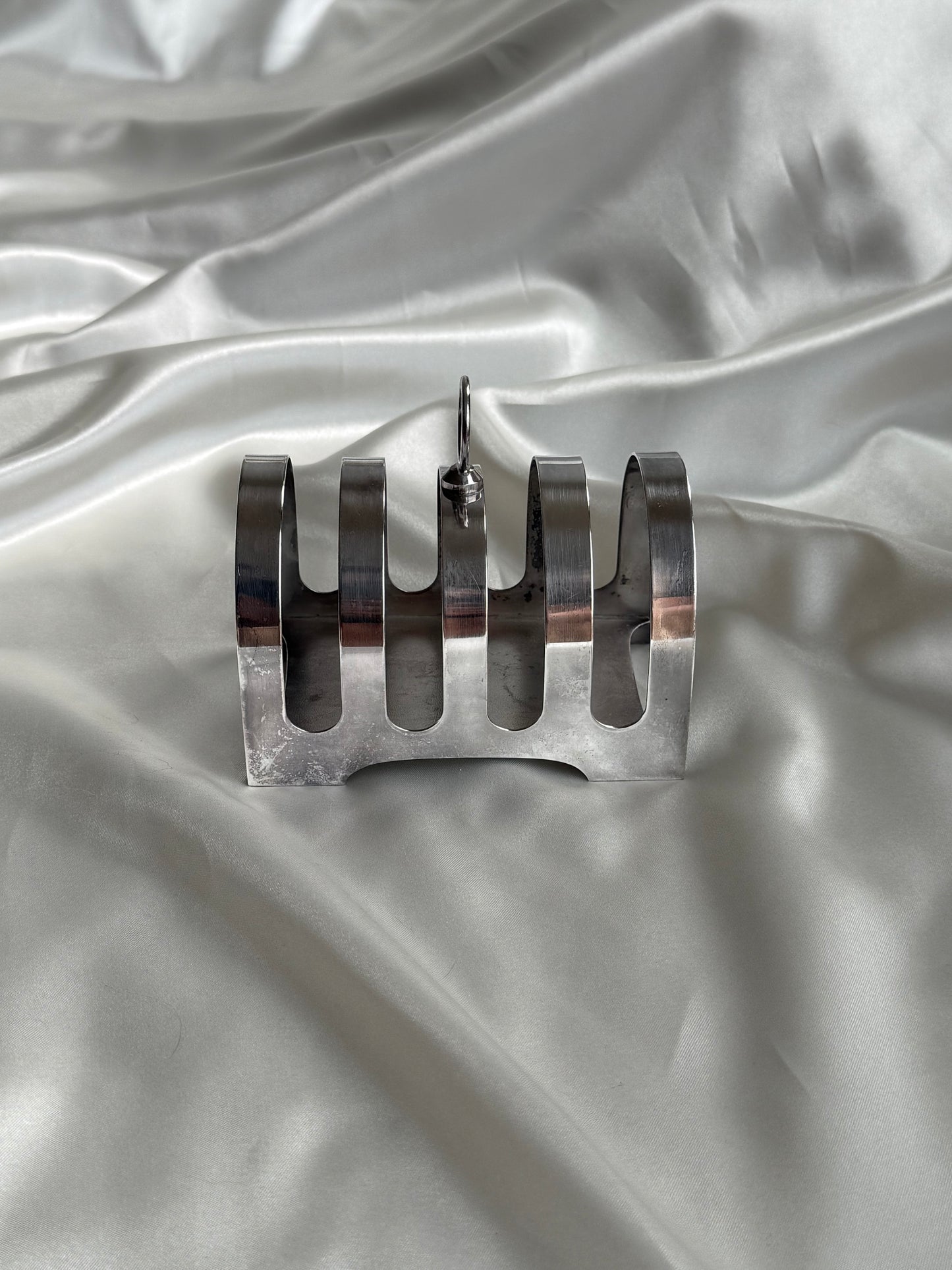 Vintage Silver-Plated Toast Rack
