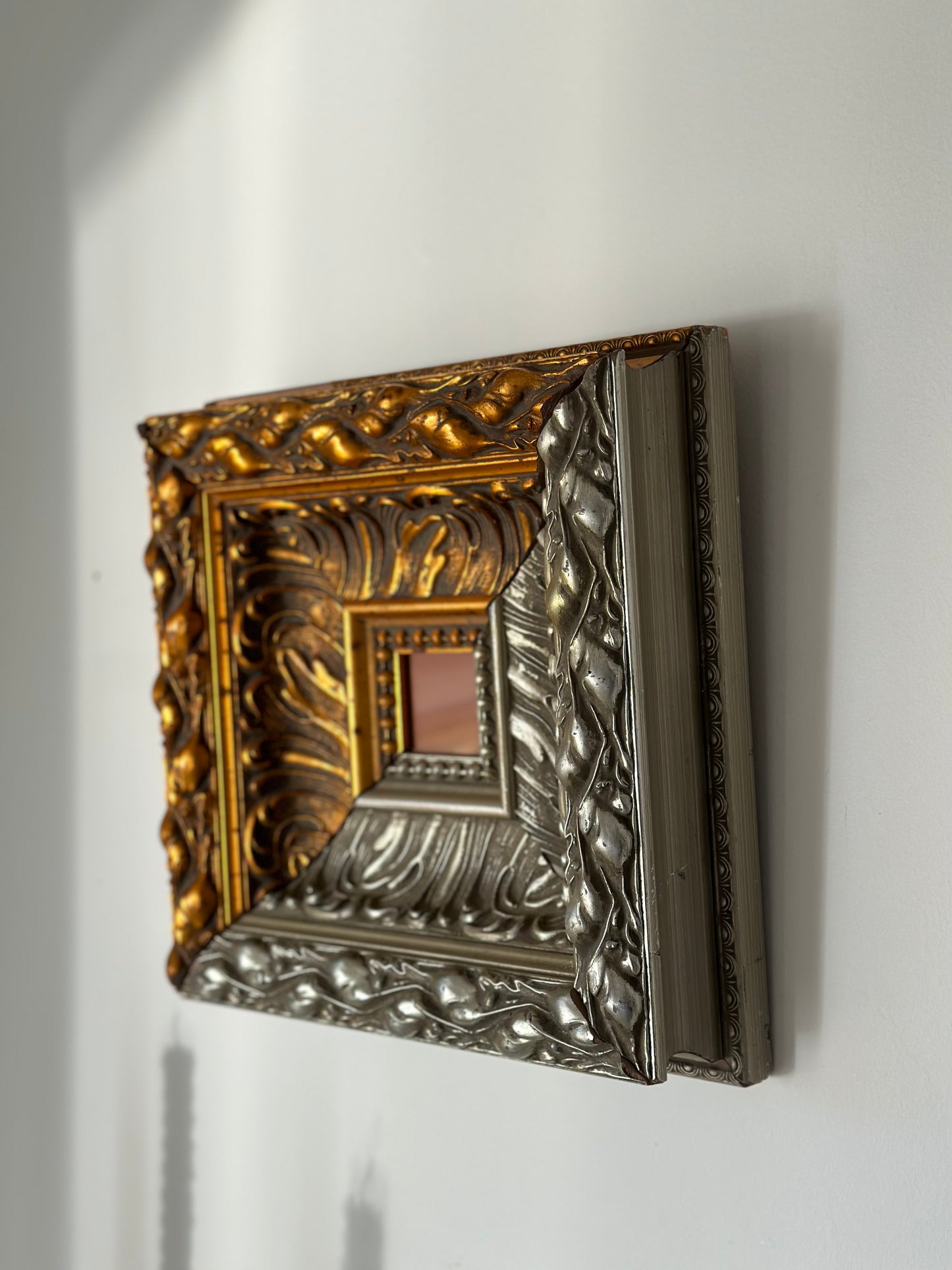 Handmade giltwood picture frame