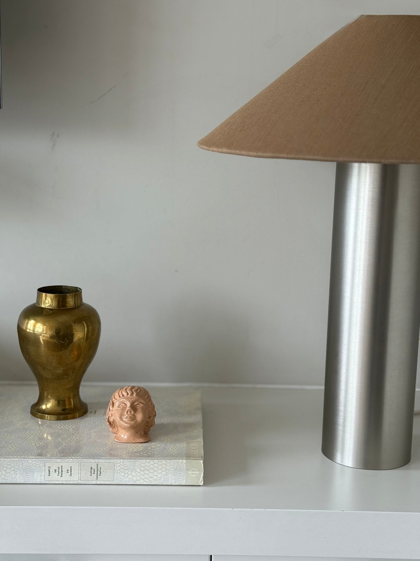 Vintage Solid Brass Urn Vase – Classical Baluster Silhouette