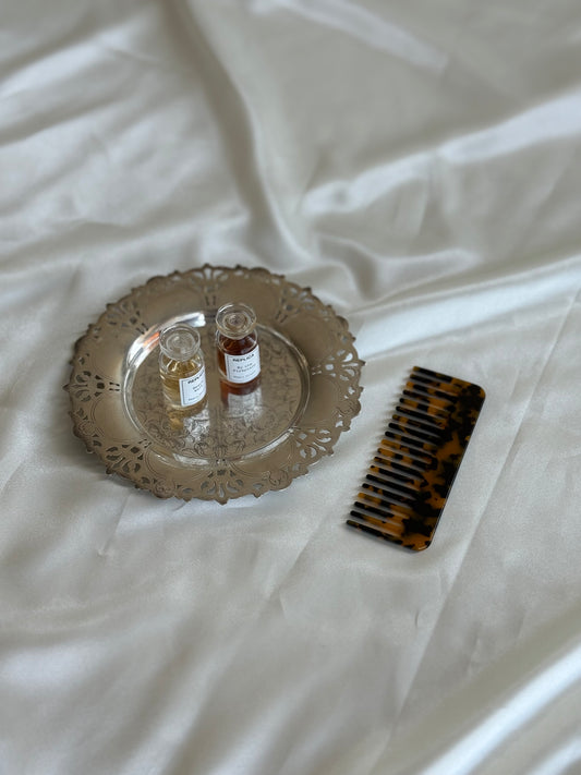 Pair of Vintage Silver Plated Fisher Coasters / Candle Plates