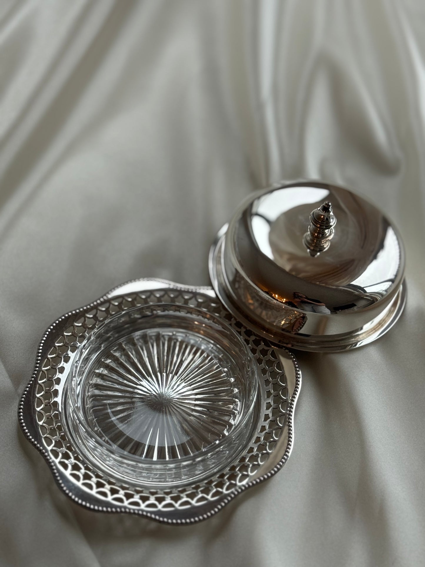 Vintage butter dish