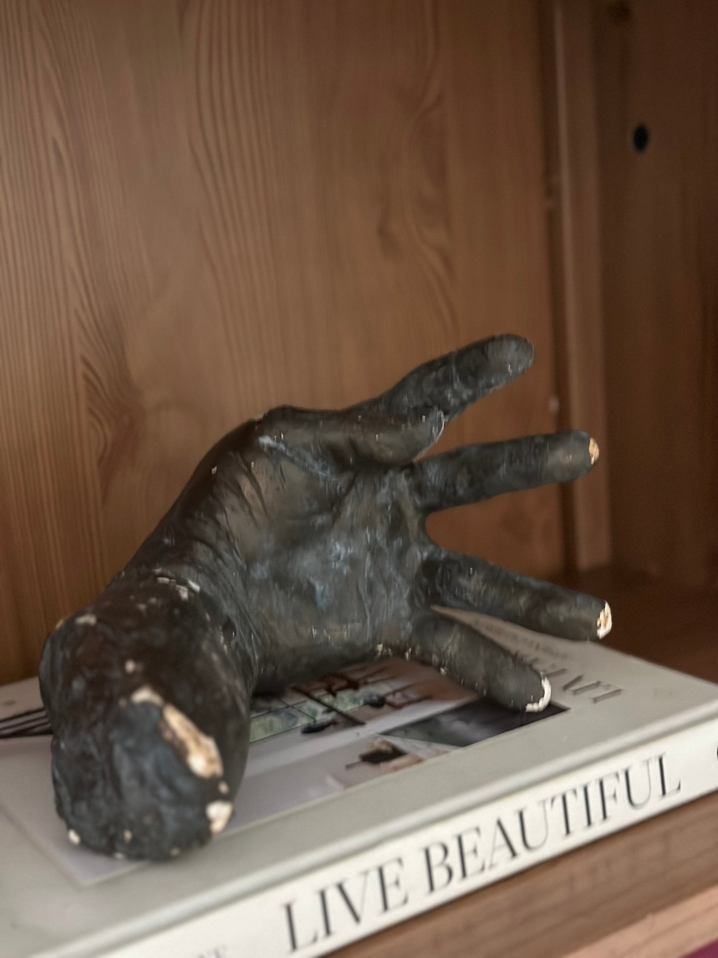 Hand sculpture