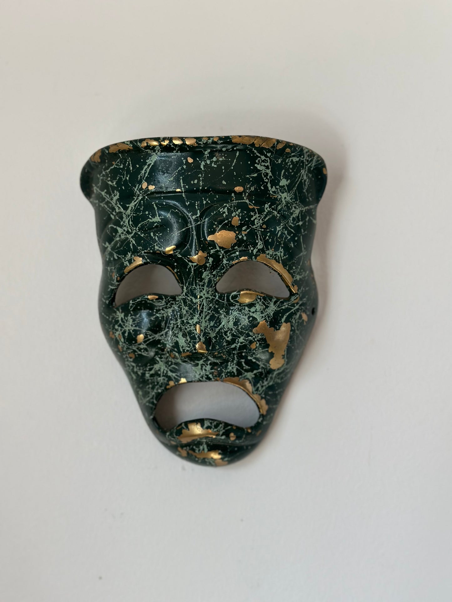 Vintage happy and sad masks