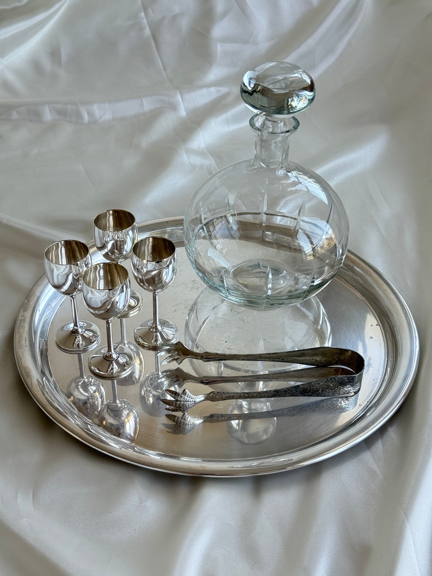 Vintage Cut Crystal Decanter