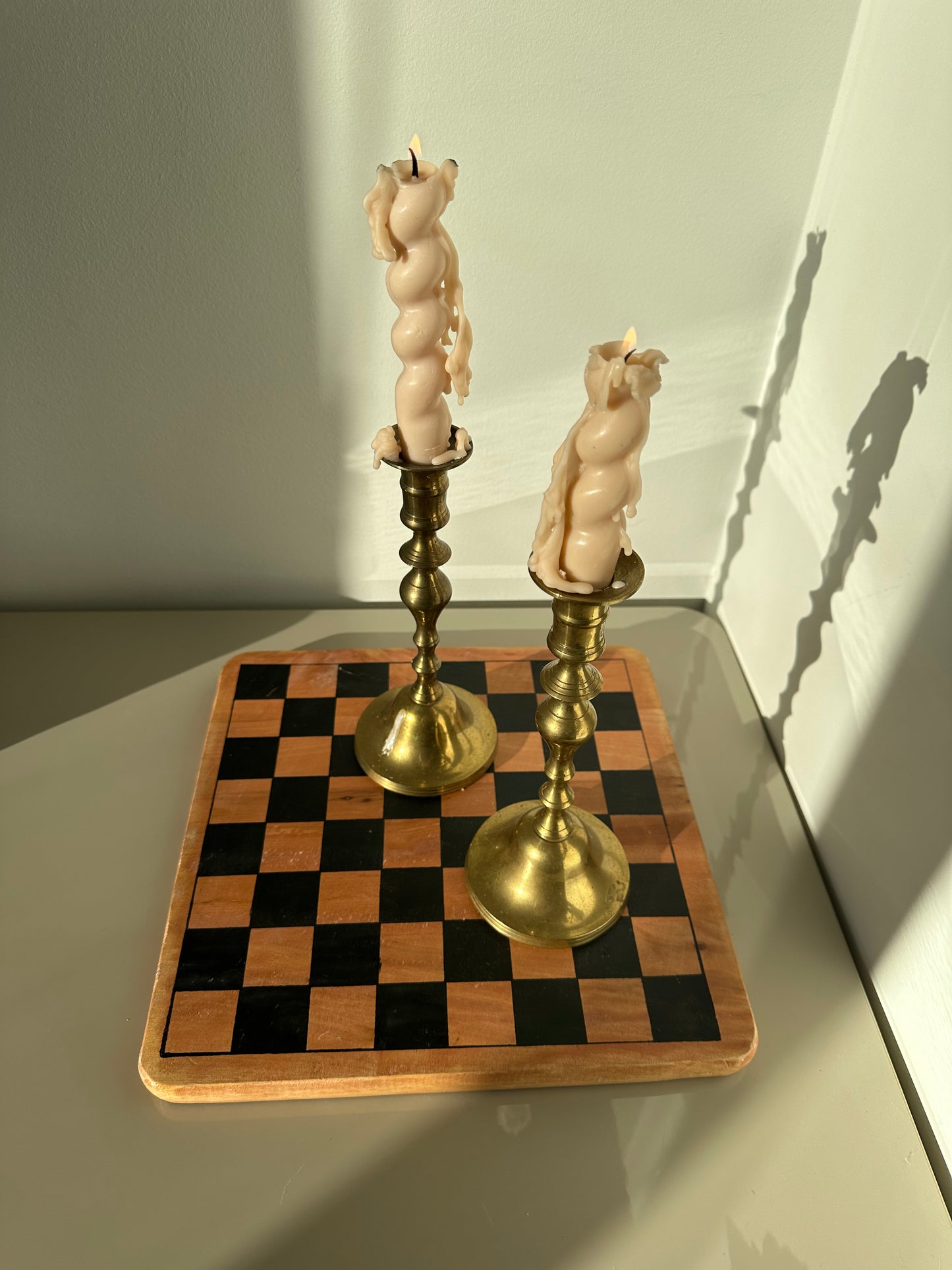 Wooden chess board