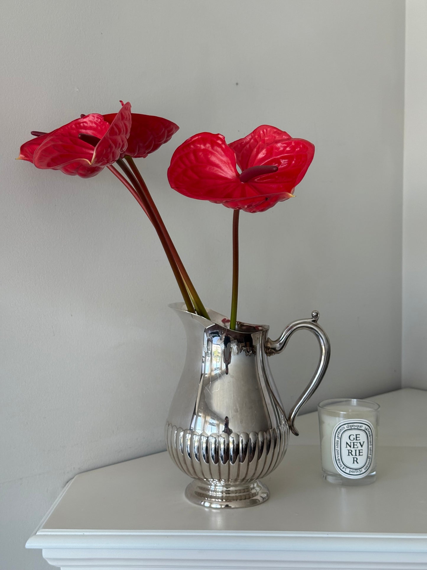 Vintage Marlboro Plate EP Brass Silver Plated Water Pitcher