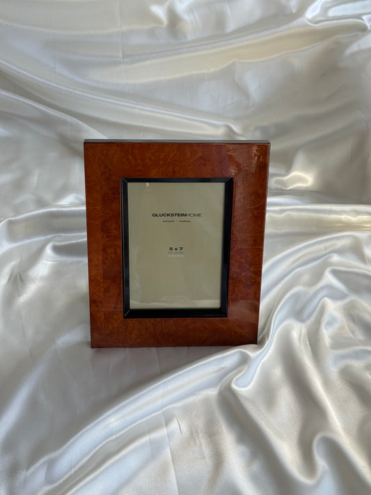 Burl Wood Picture Frame