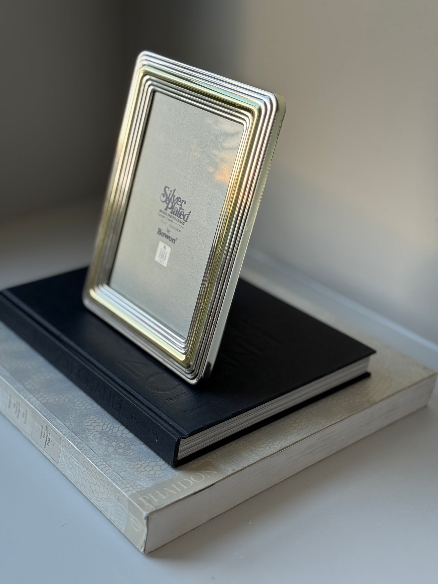 Silver Plated Brass Photo Frame by Bowon