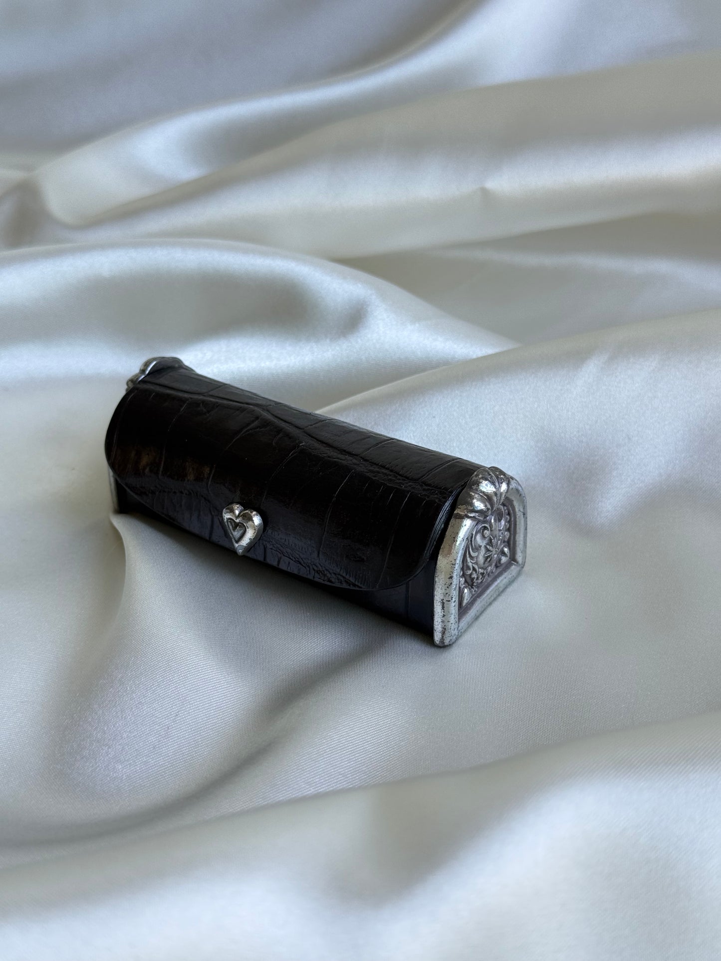 Vintage Lipstick Case with Mirror