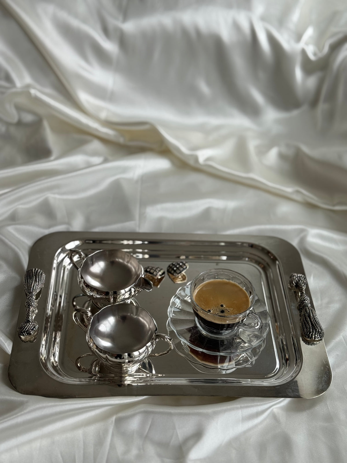 Vintage Silver-Plated Creamer & Sugar Bowl Set – Manor Plate