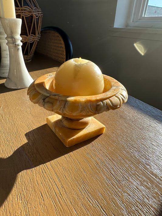 Small alabaster bowl