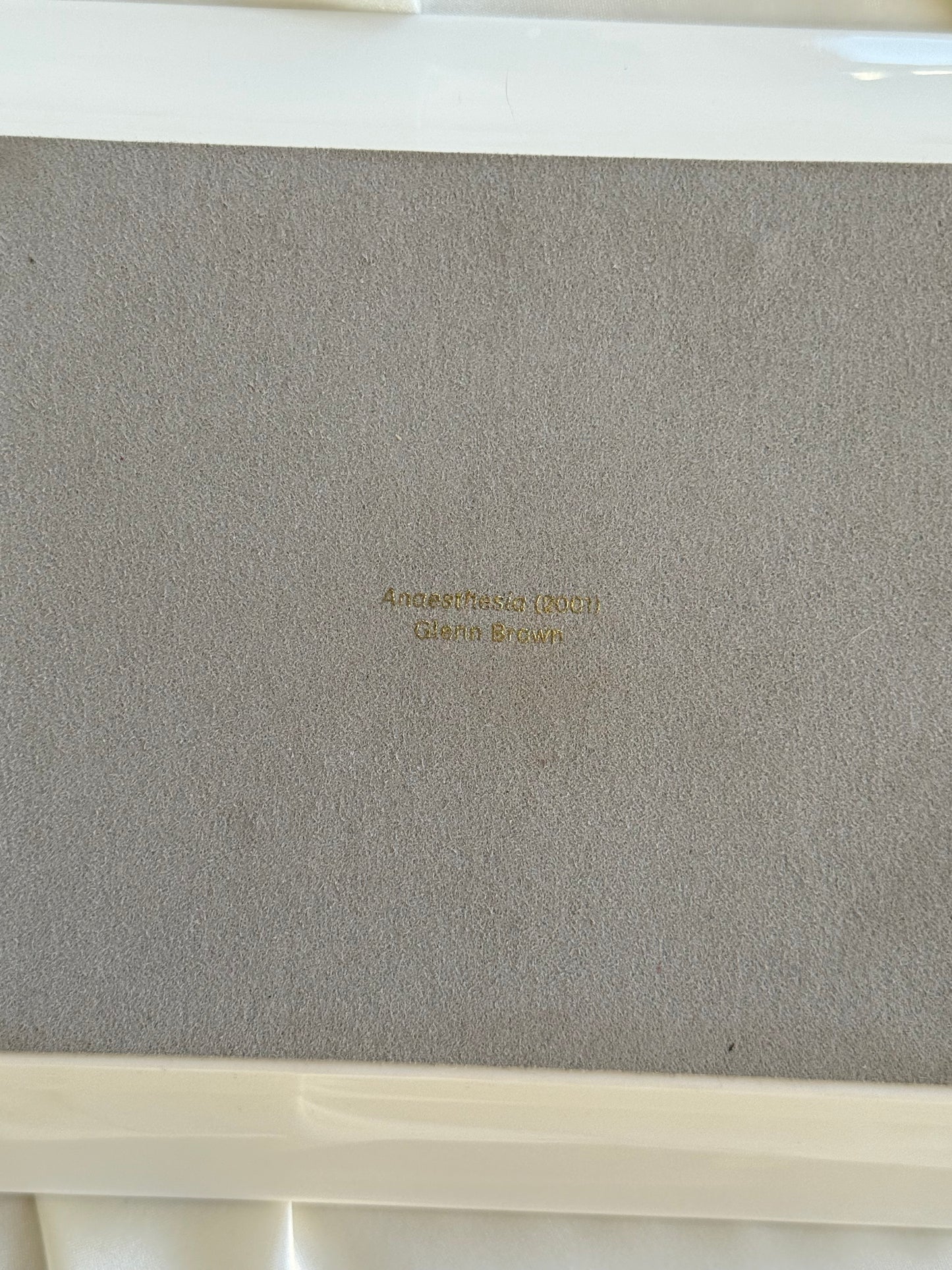 Glenn Brown “Anaesthesia”, 2001 – Art Ceramic Dish