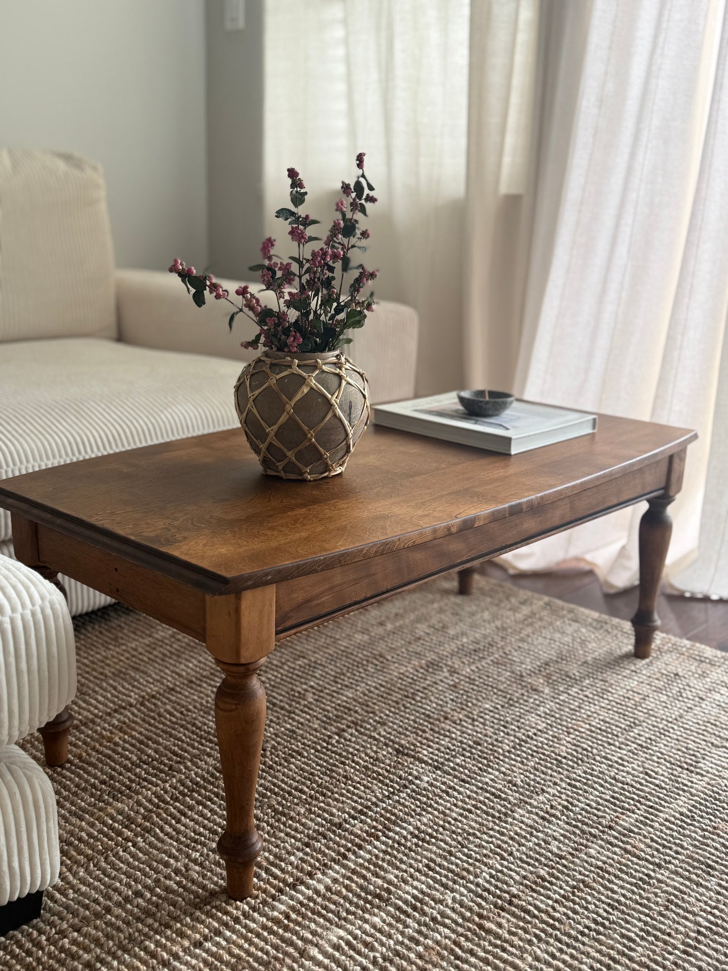 Vintage Ethan Allen Baumritter Coffee Table