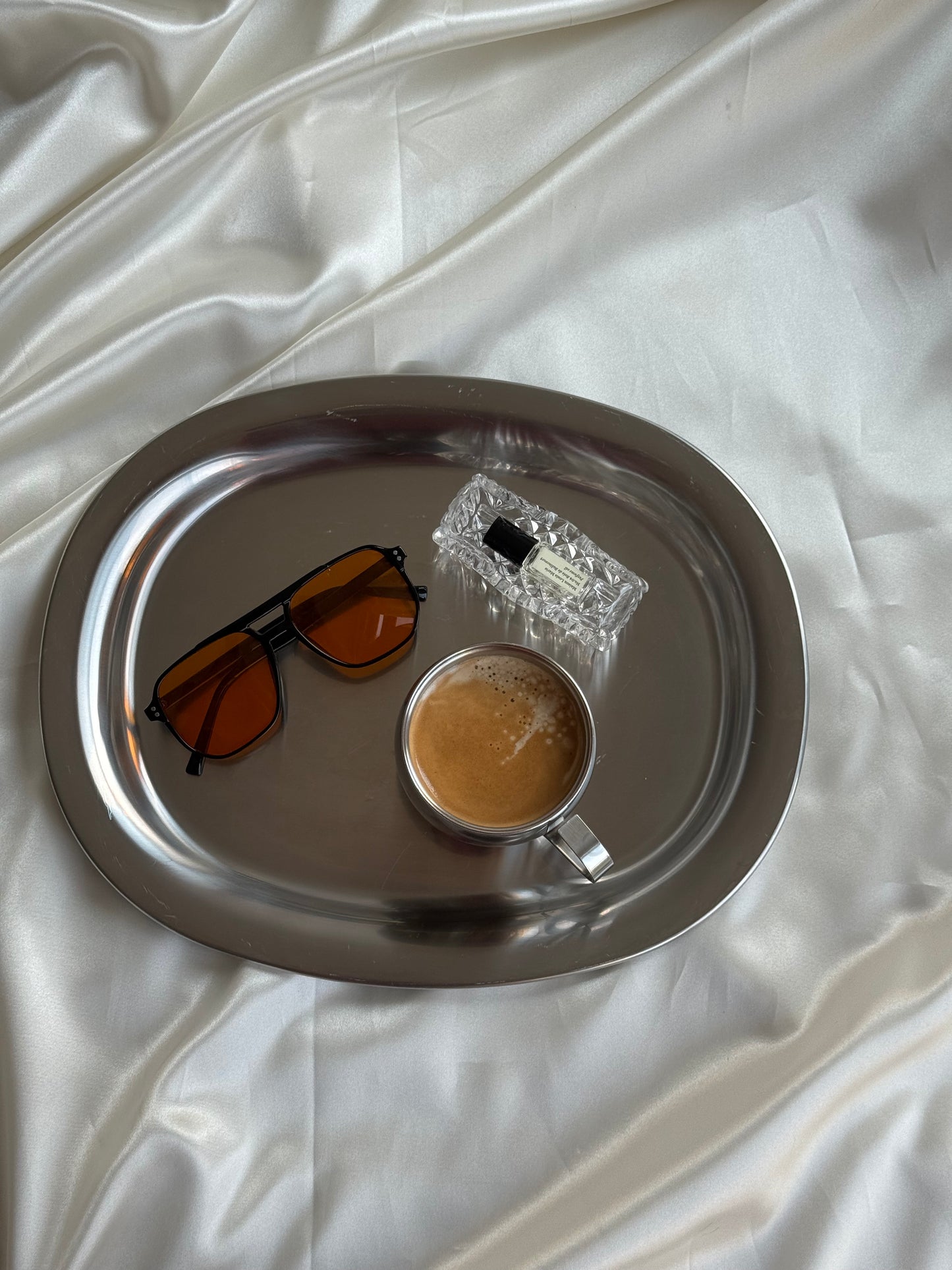Alessi Jasper Morrison Stainless Steel Serving Tray — Italy, 2000