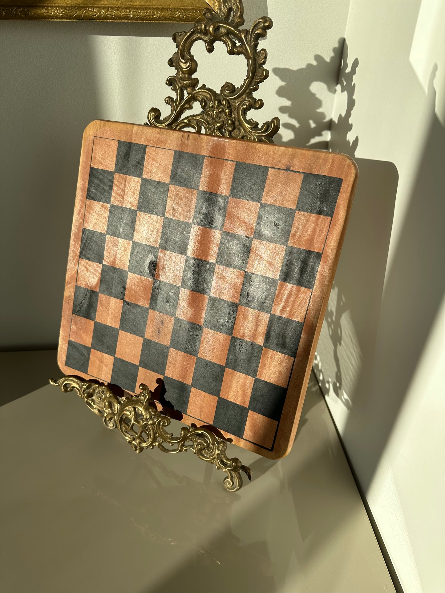 Wooden chess board