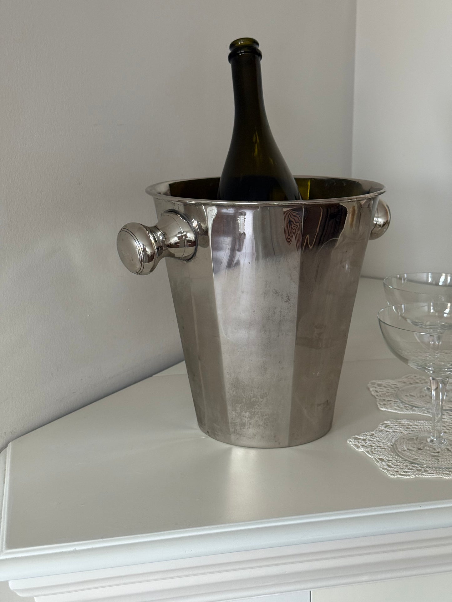 Silver-Plated Champagne / Wine Bucket