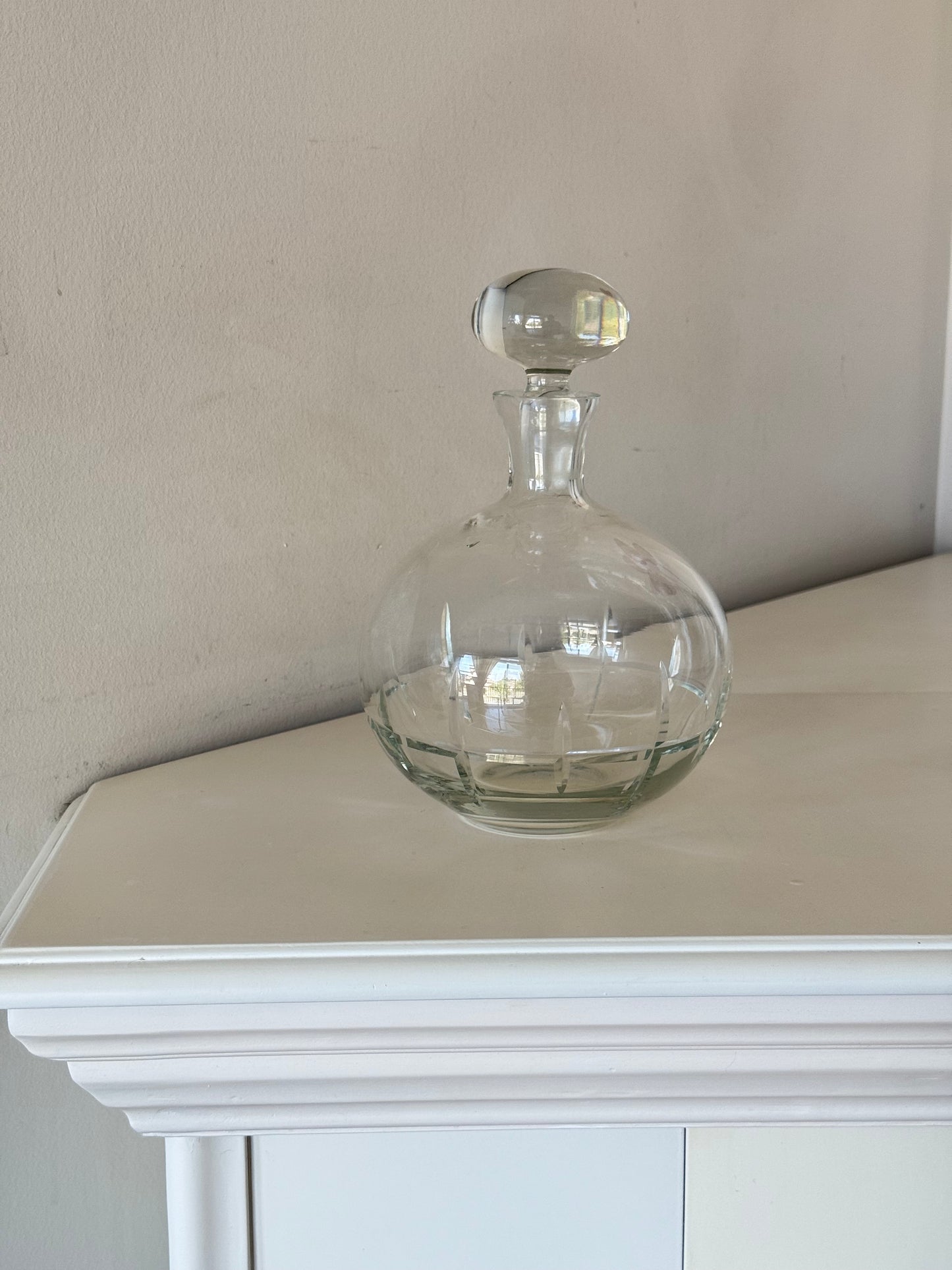 Vintage Cut Crystal Decanter