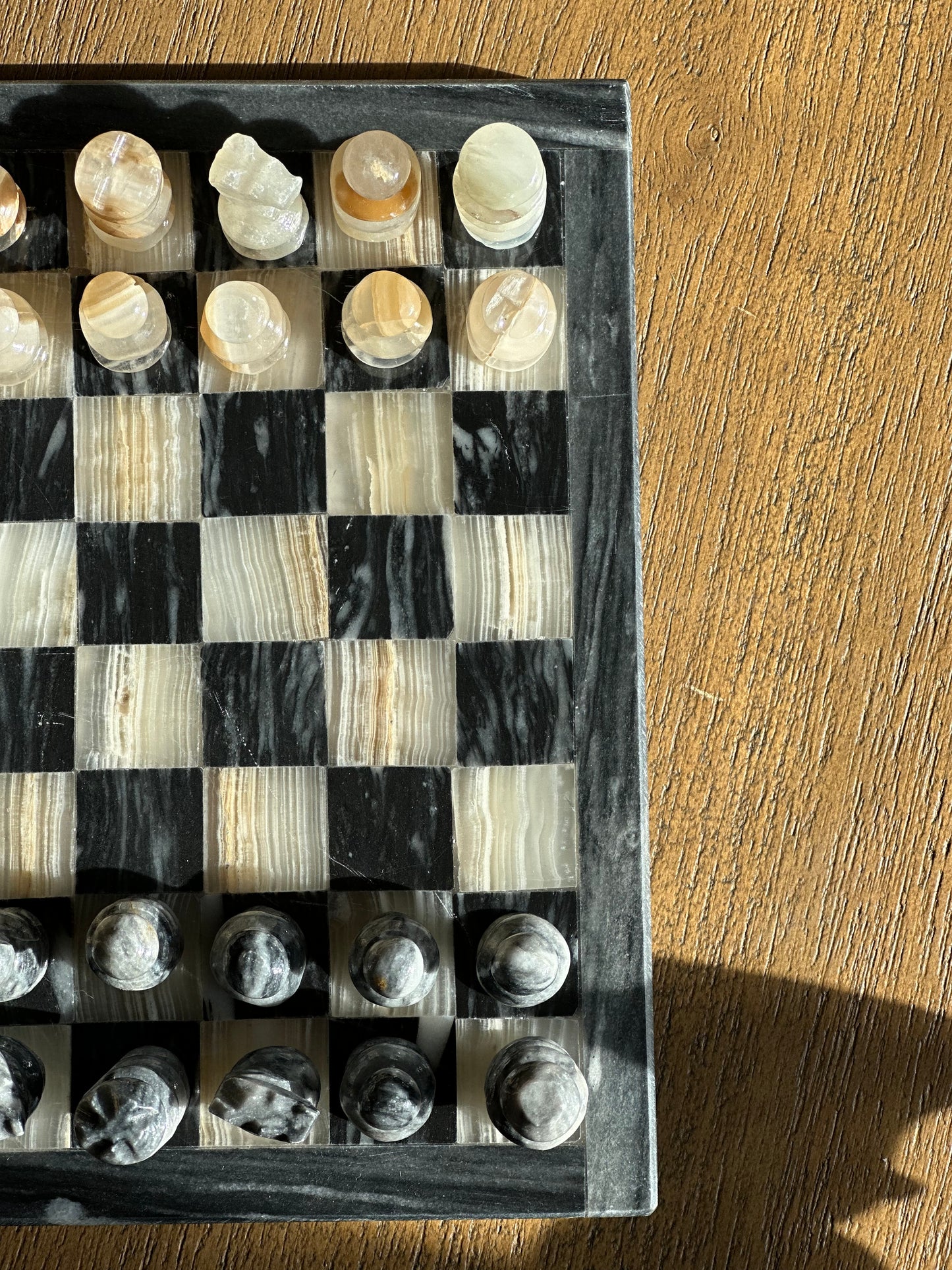 Marble chess set