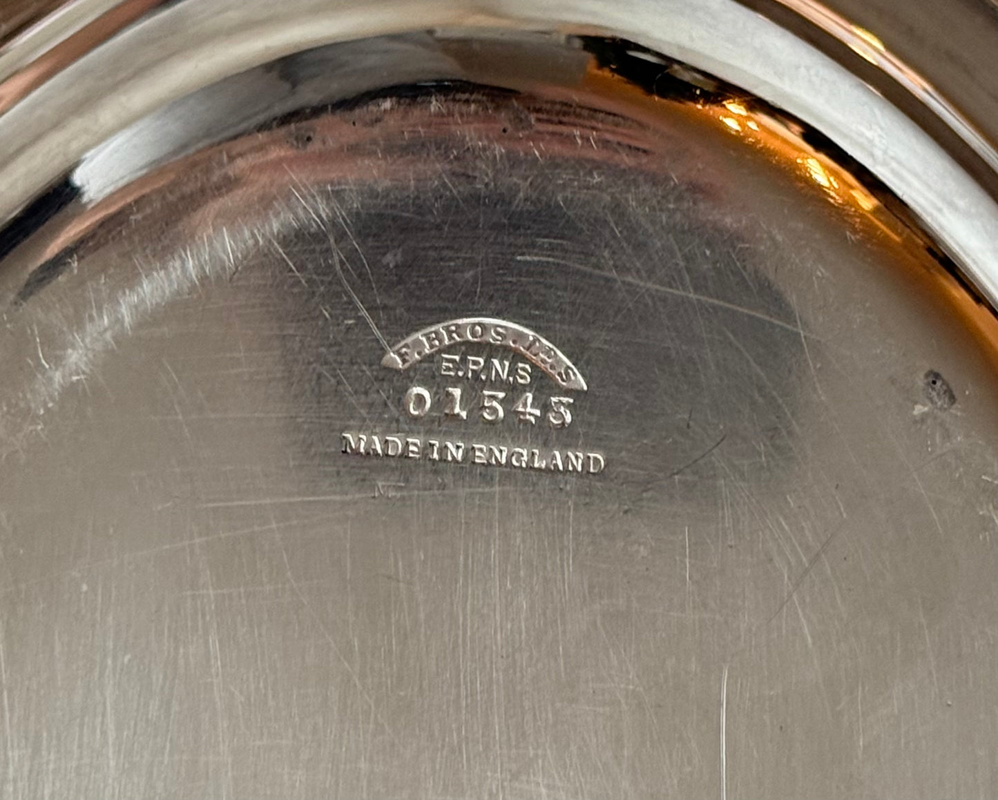 Vintage English Silver-Plated Covered Serving Dish – F. Brooks