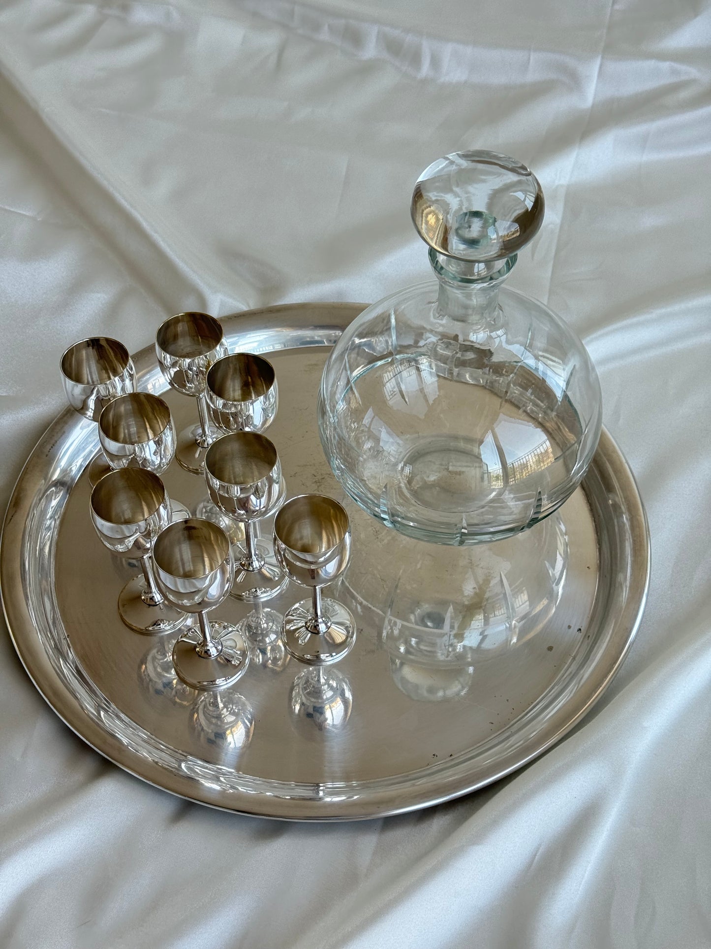 Vintage Cut Crystal Decanter