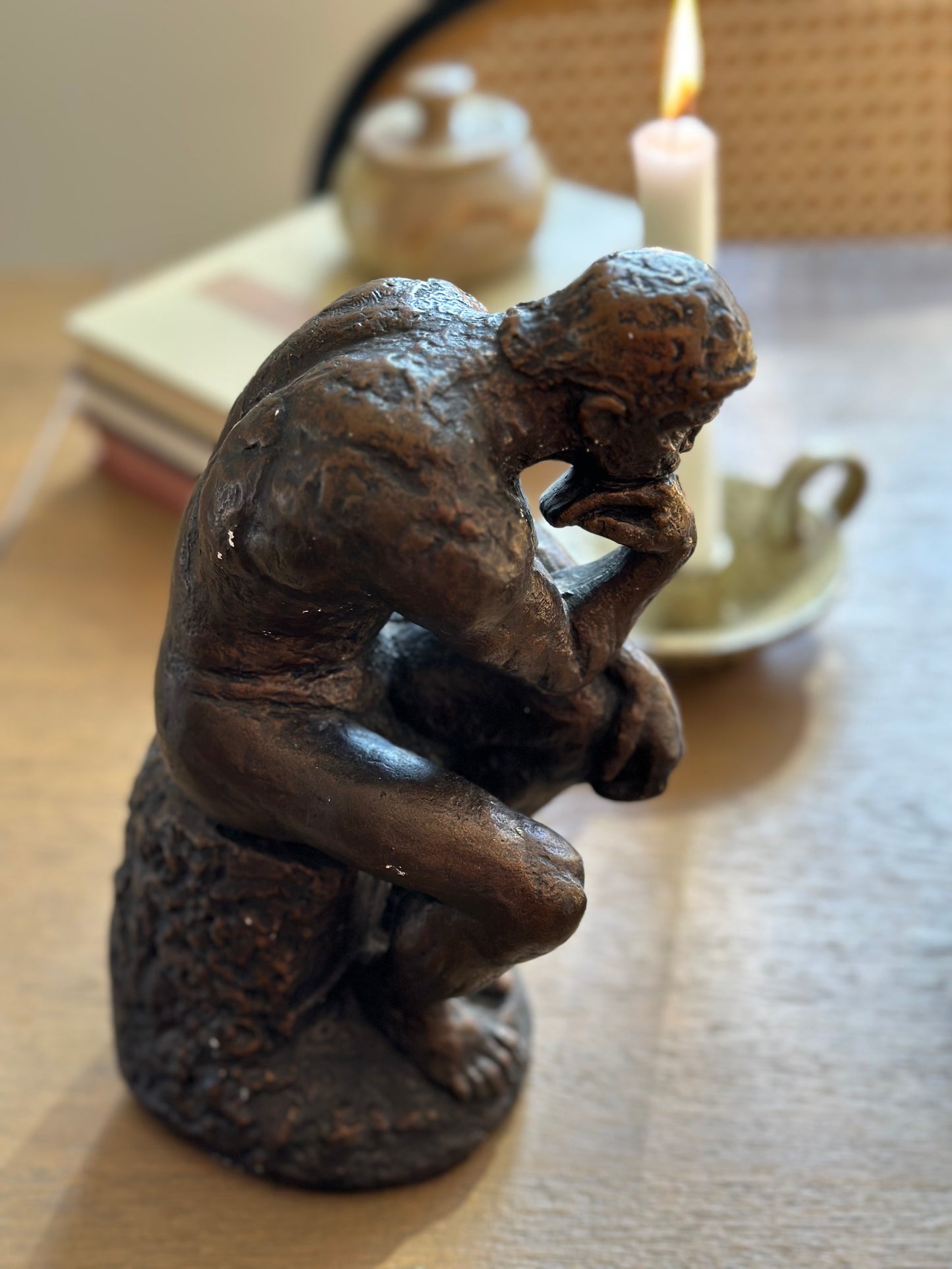 The thinker bookend