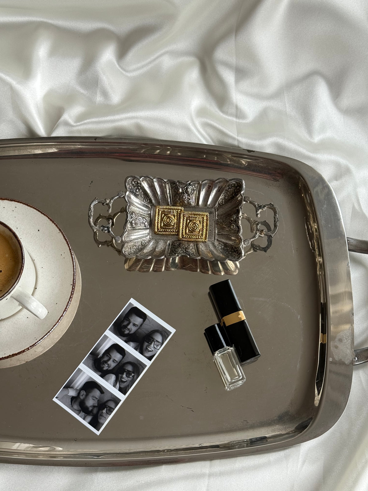 Vintage Silver-Plated Miniature Tray