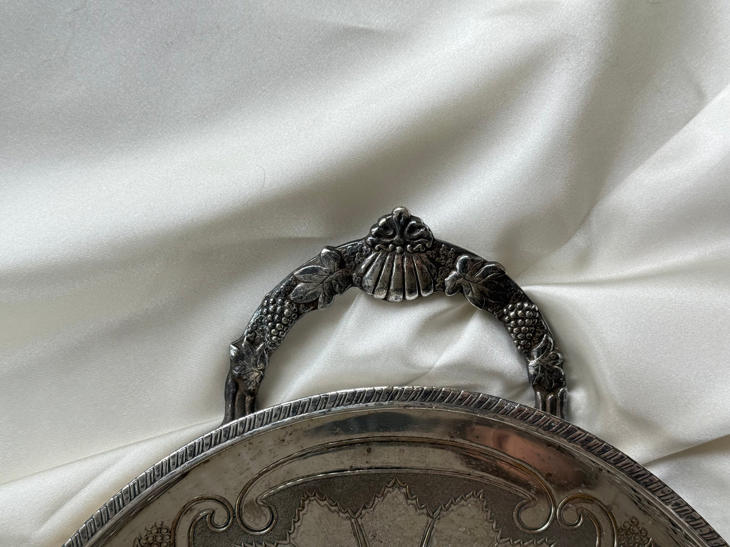 Vintage Silver plated serving tray