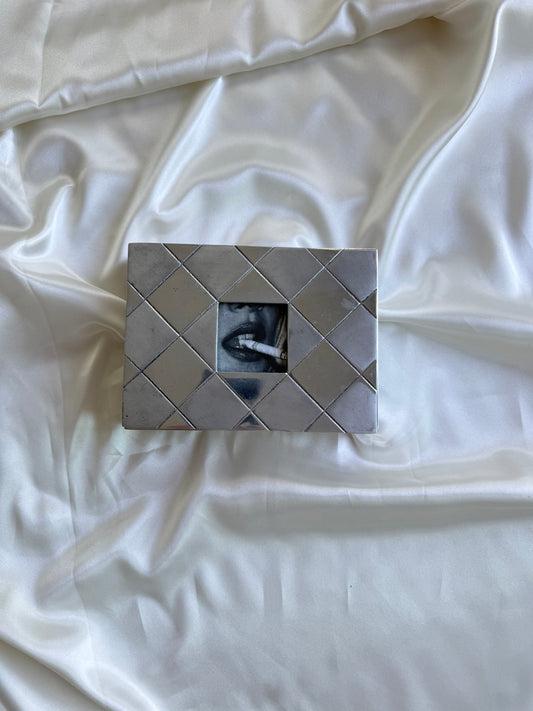 Vintage Metal Keepsake Box – Made in Mexico