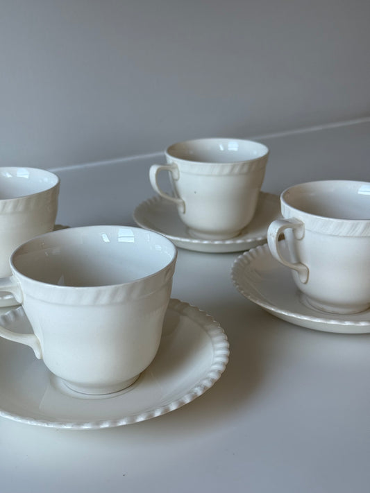 Vintage Johnson Bros. England Tea Set (Set of 4)