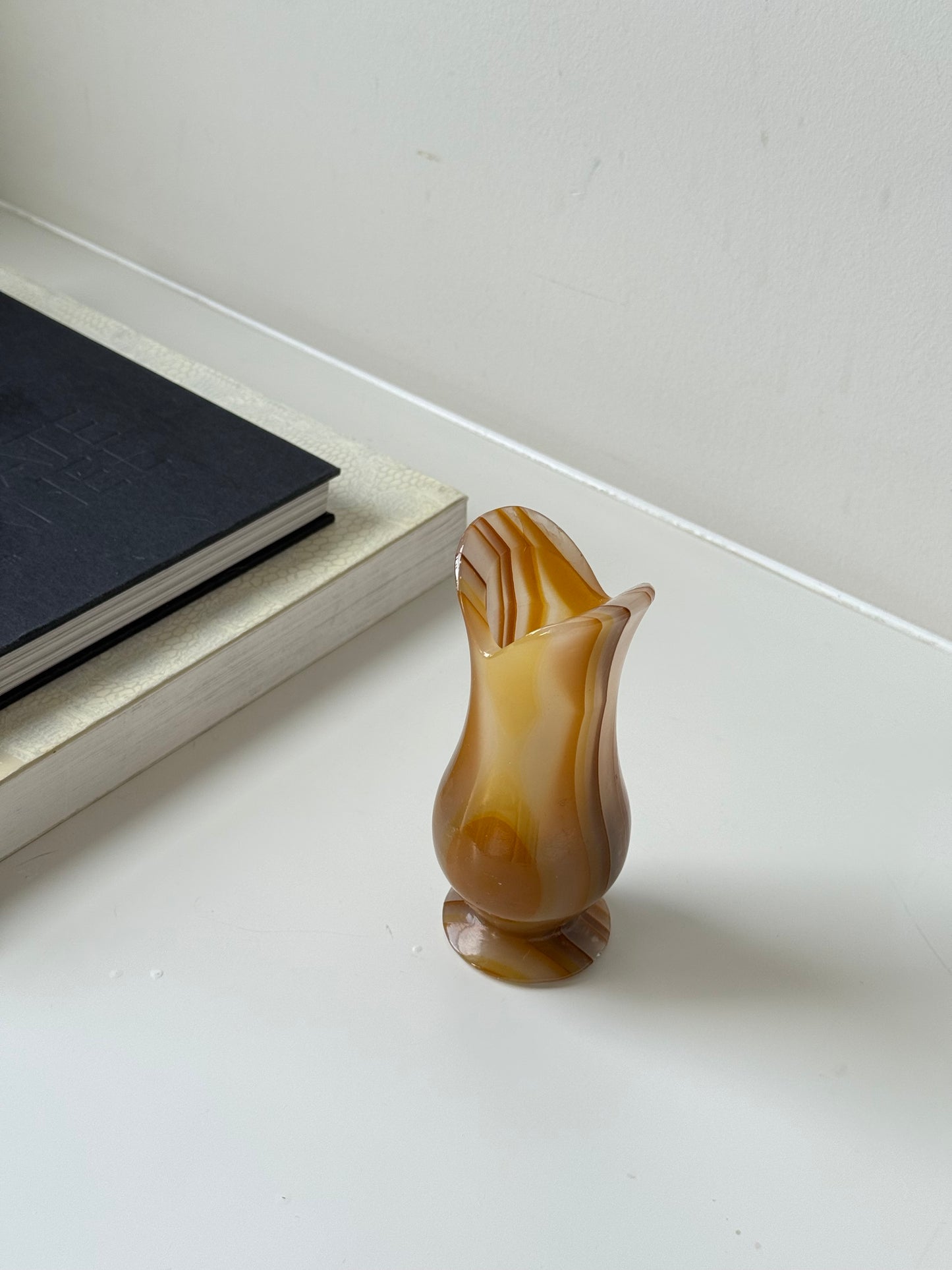 Small Onyx Vase — Natural Stone